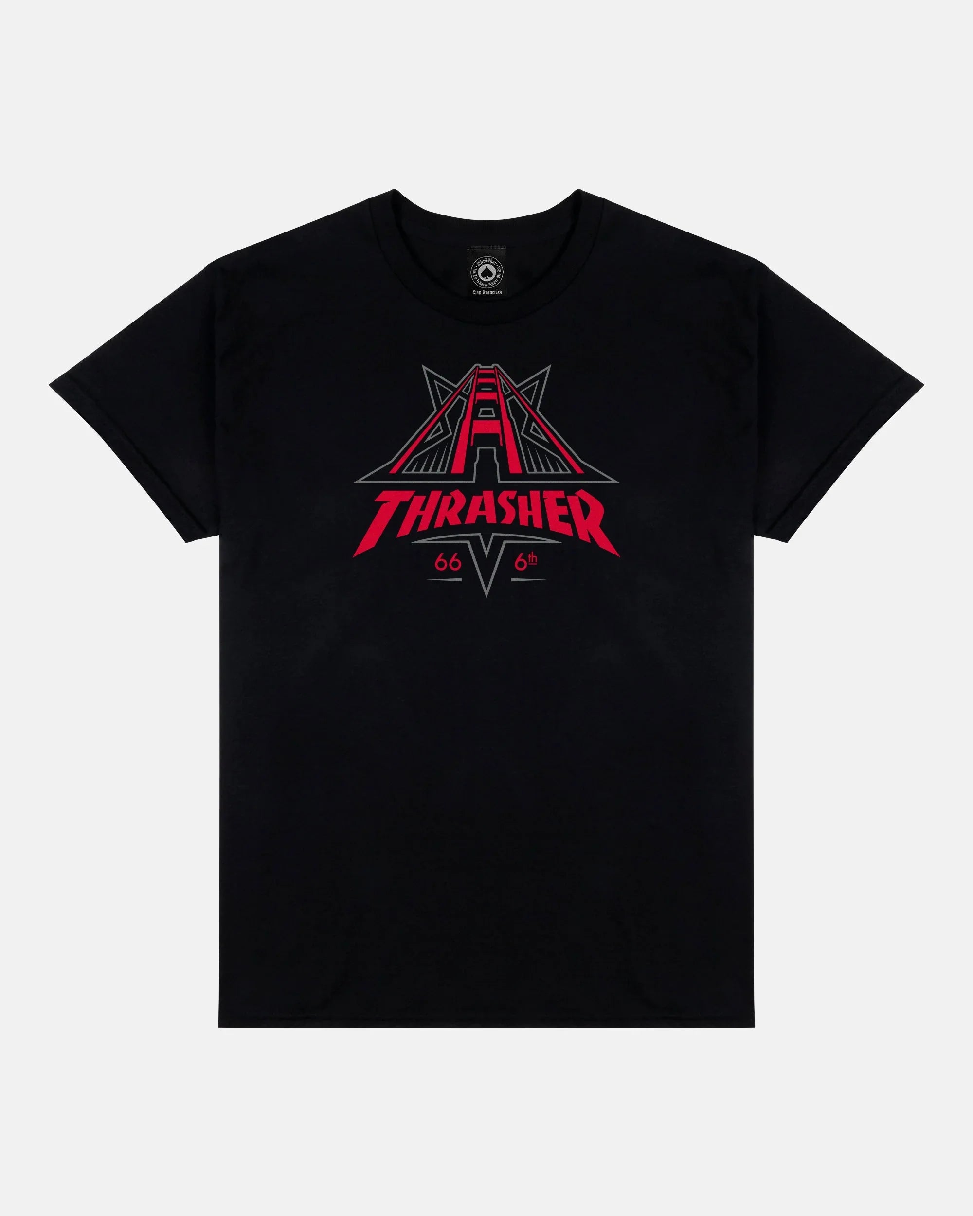 GOLDEN GATE - TSHIRT - BLACK - Four Street