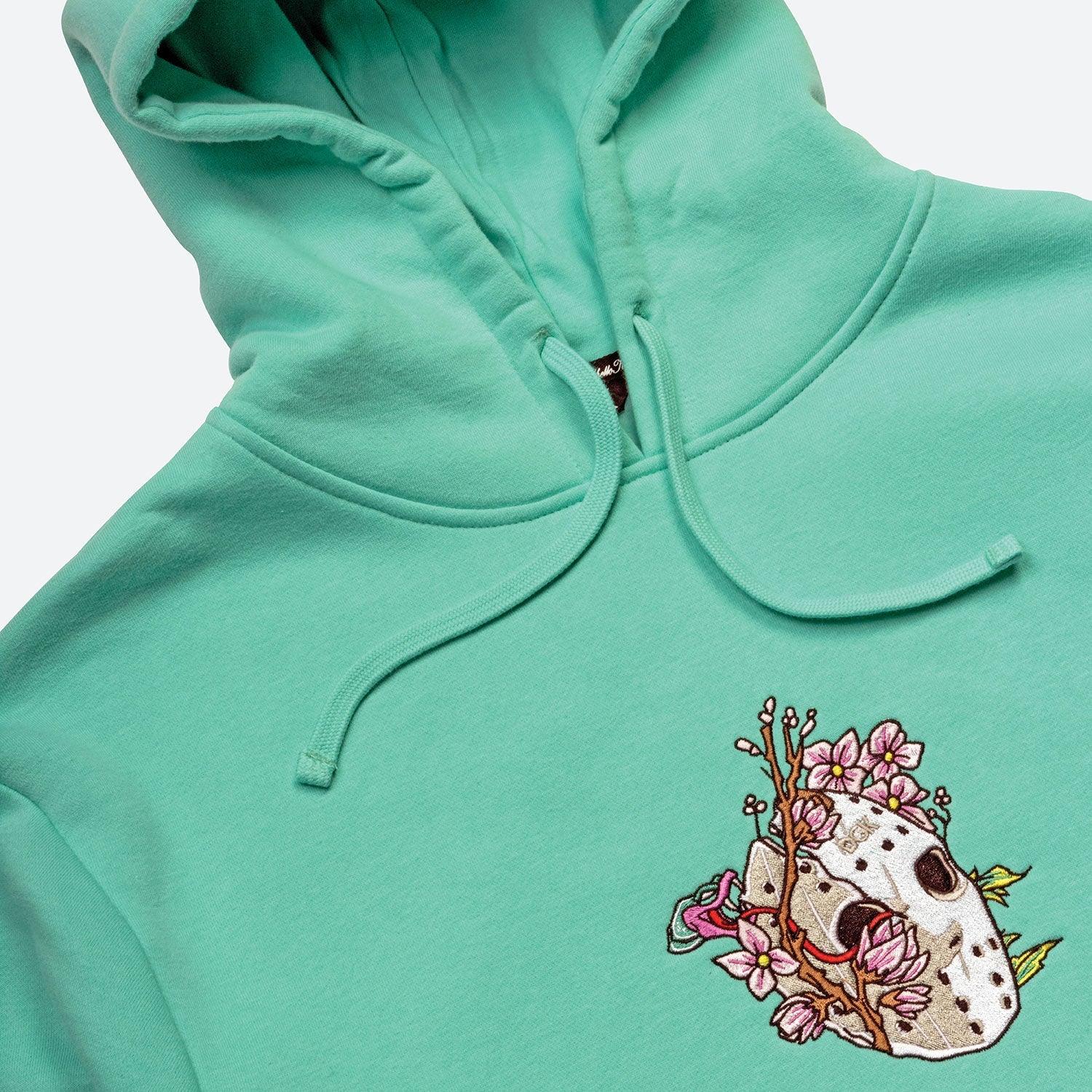 Mystical Embroidered Hooded Fleece - Four Street