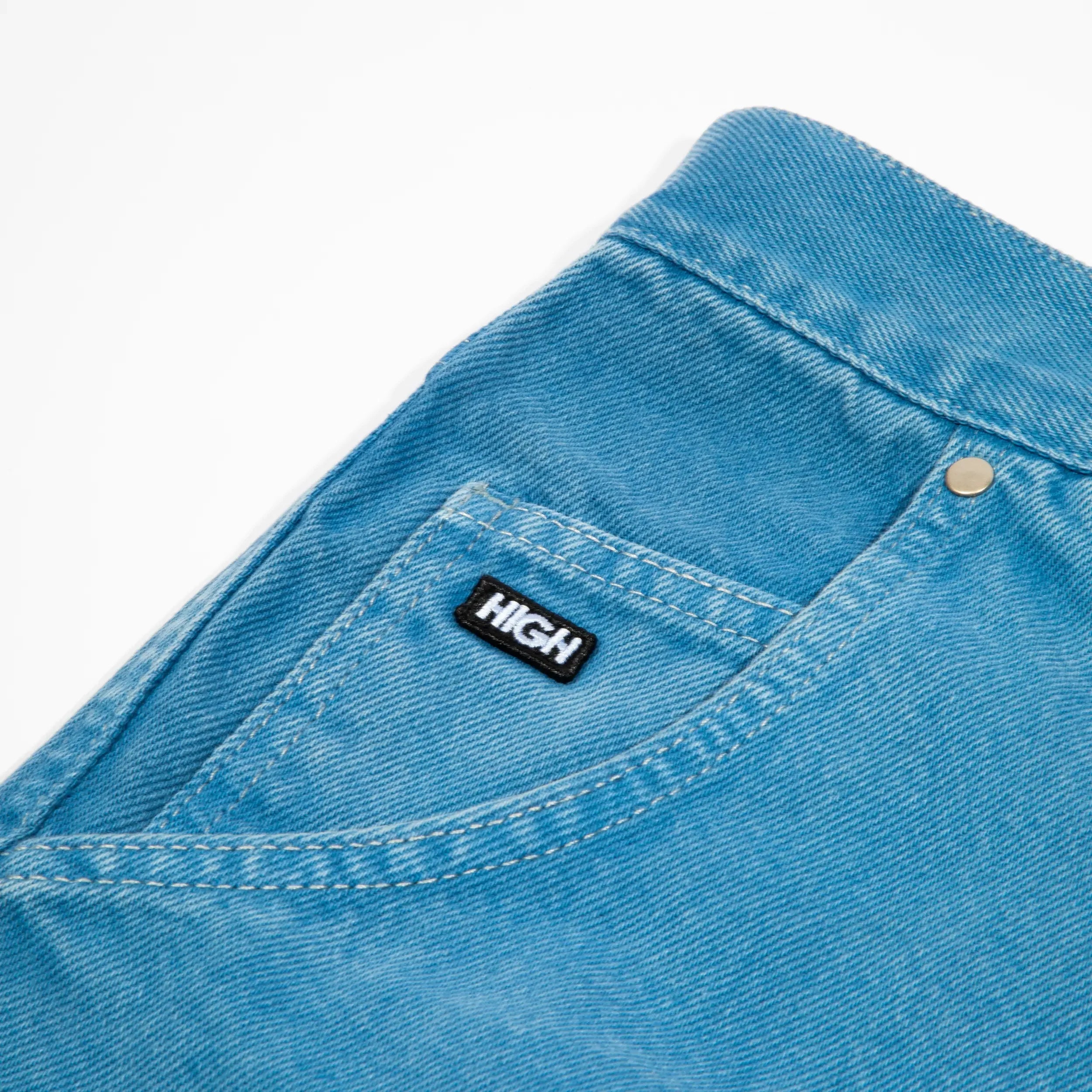 High &amp; ÖUS Denin Baggy Stoned Blue - Four Street