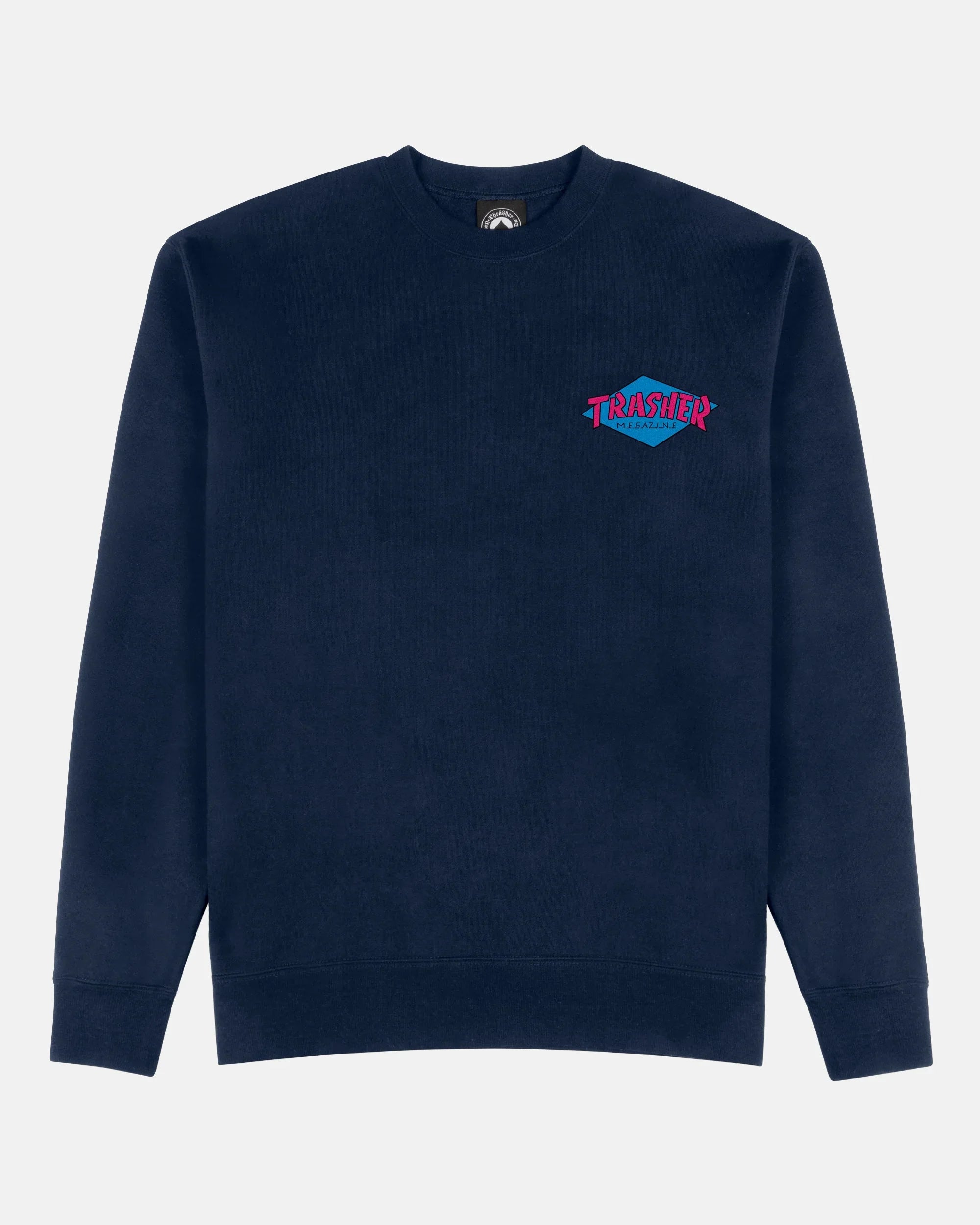 TRASHER HURRICANE - CREWNECK - NAVY - Four Street