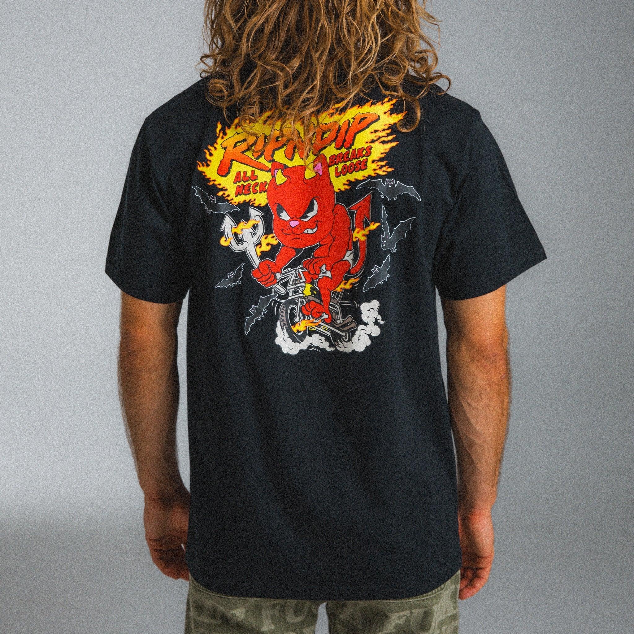 Break Loose Tee (Black ) - Camiseta - Four Street