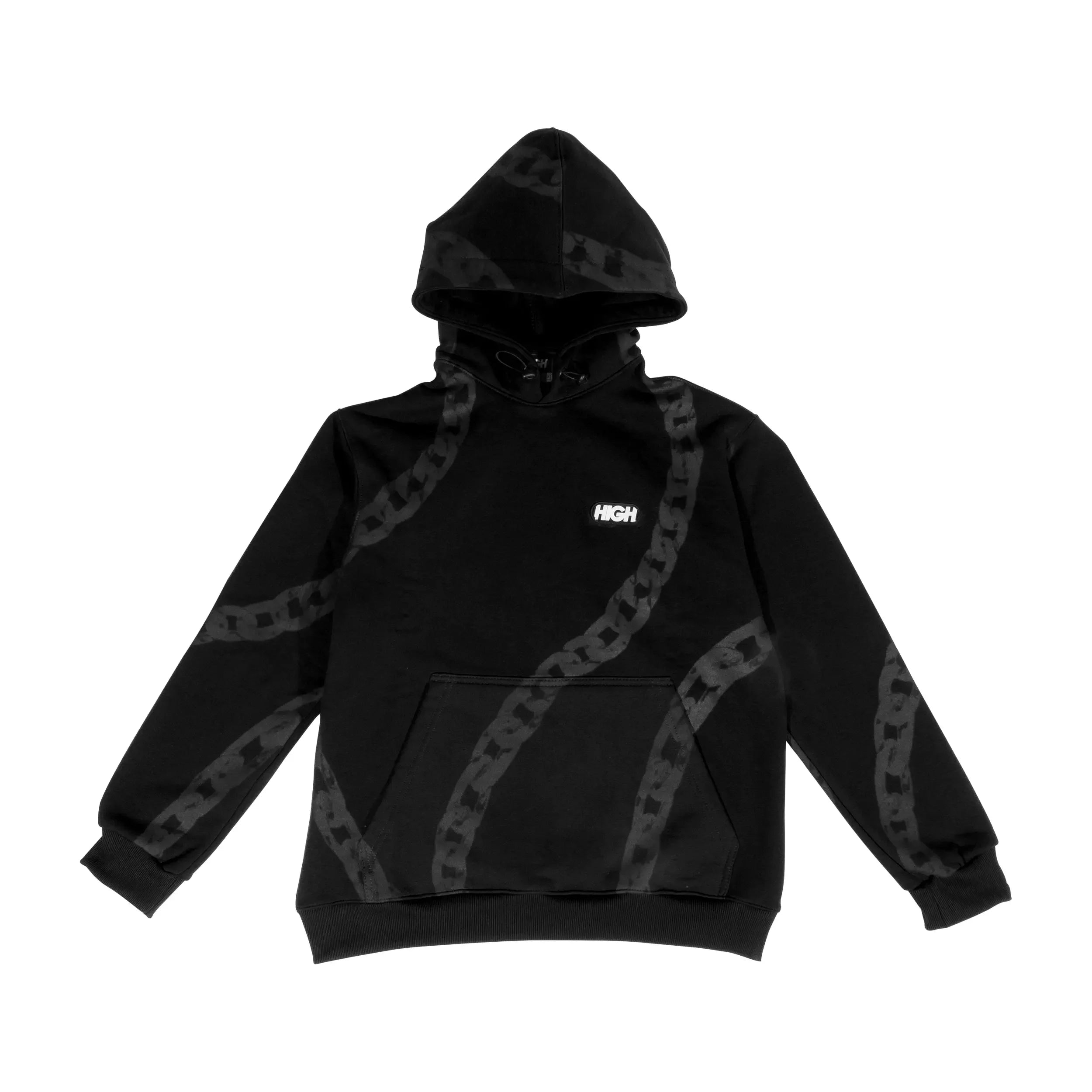 Hoodie Chain Black - Four Street