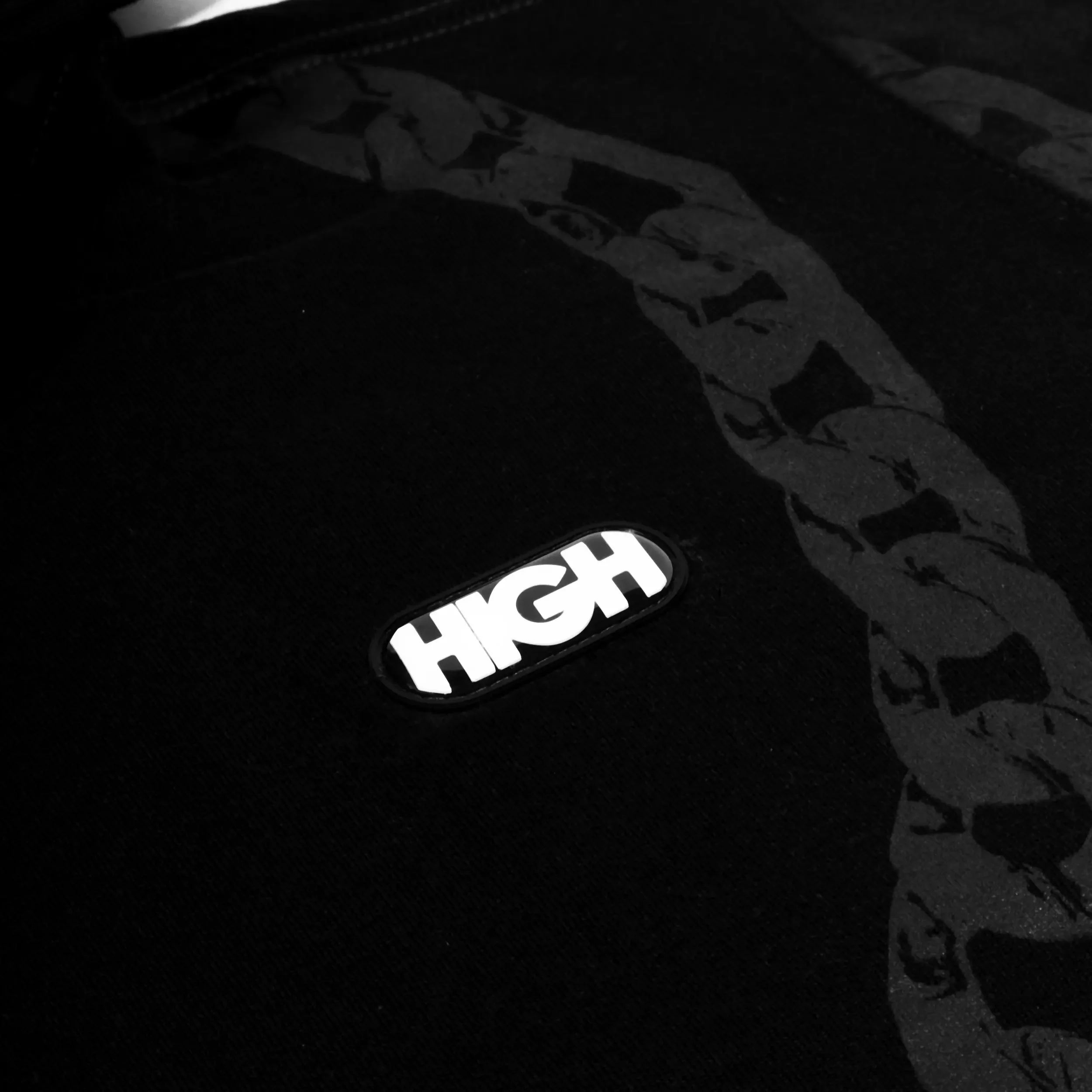 Hoodie Chain Black - Four Street