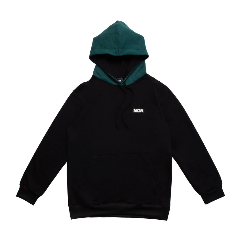 Hoodie Due Black/Green - Four Street