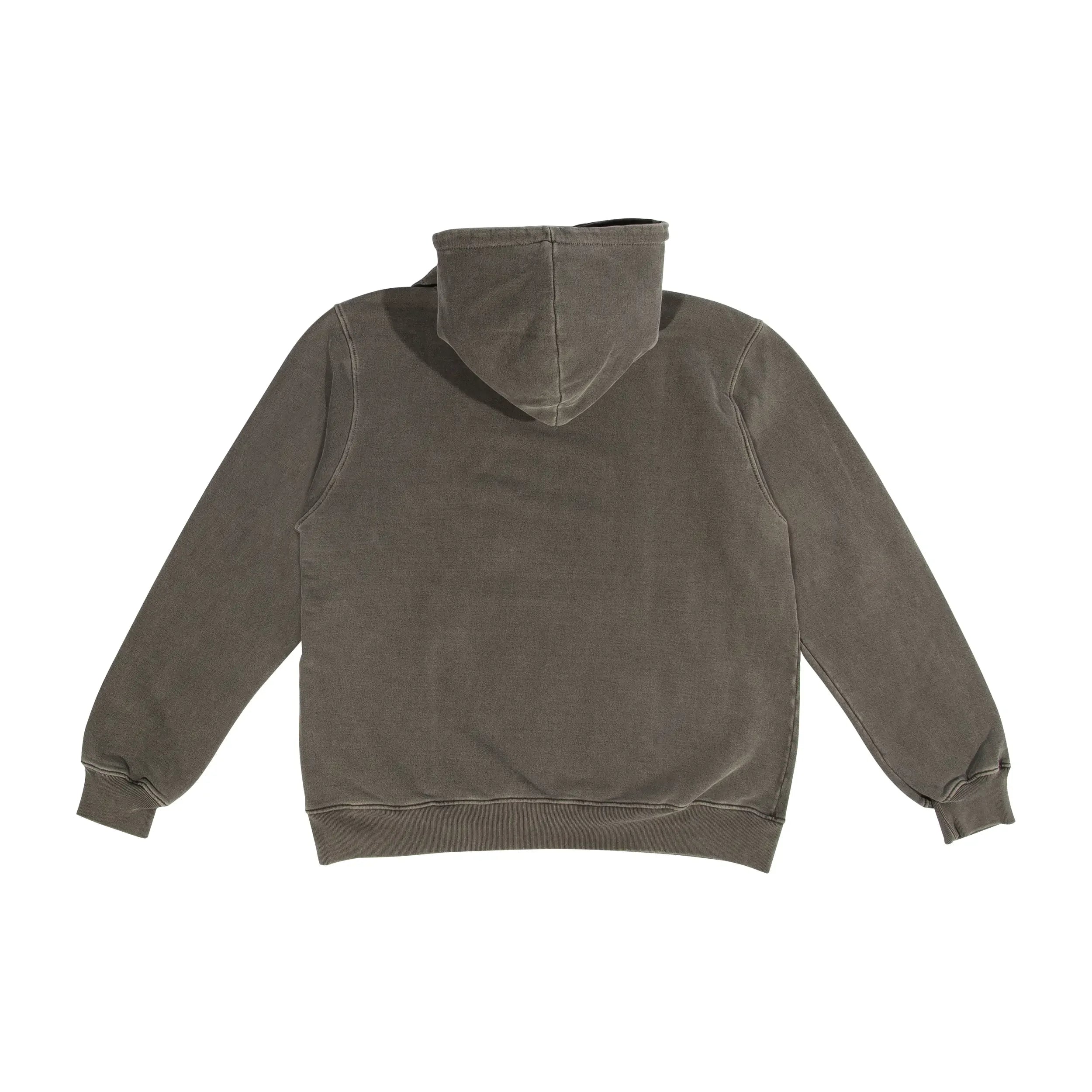 Hoodie Patch Washed Black - Four Street