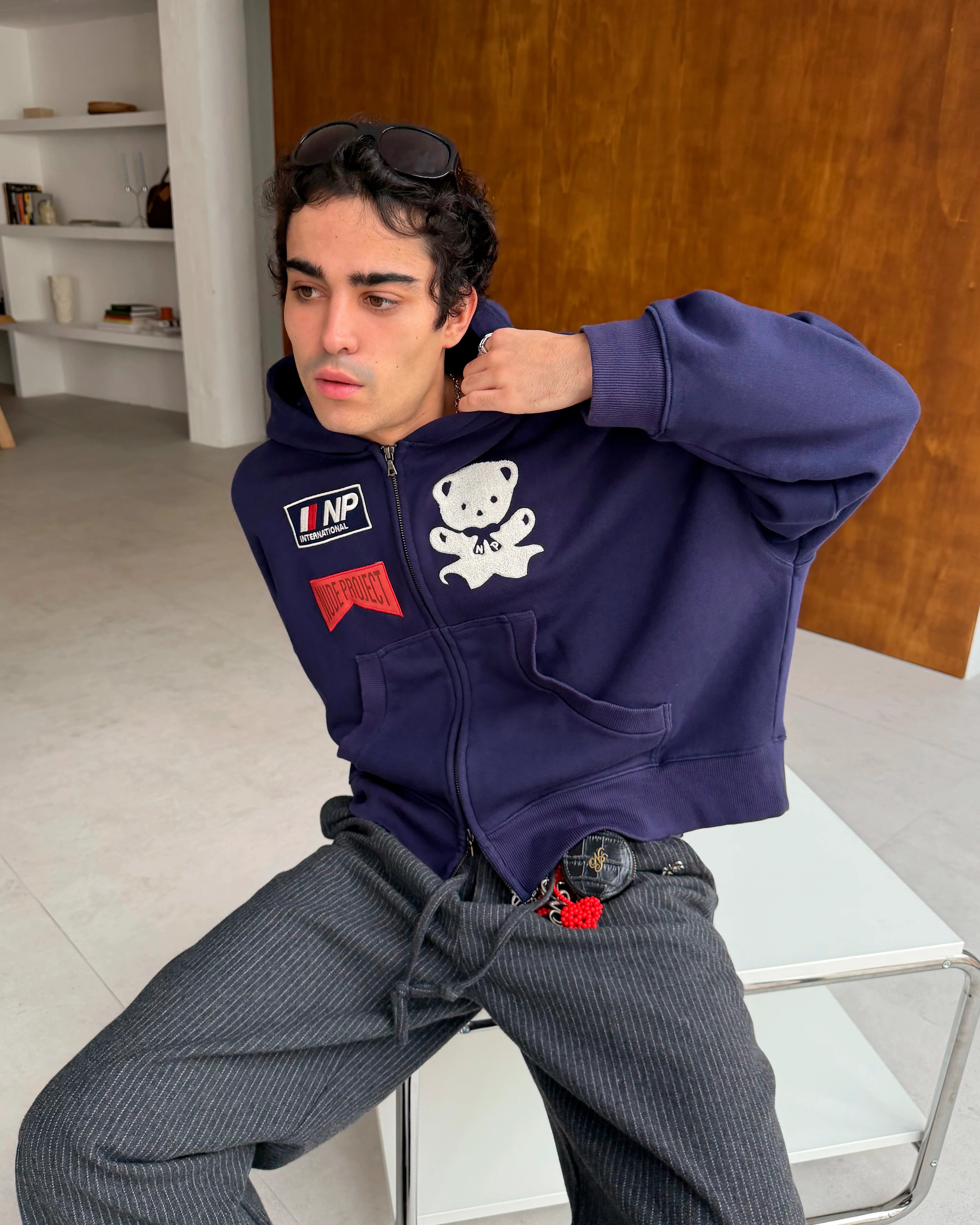 Osito Racing Zip-Up Hoodie