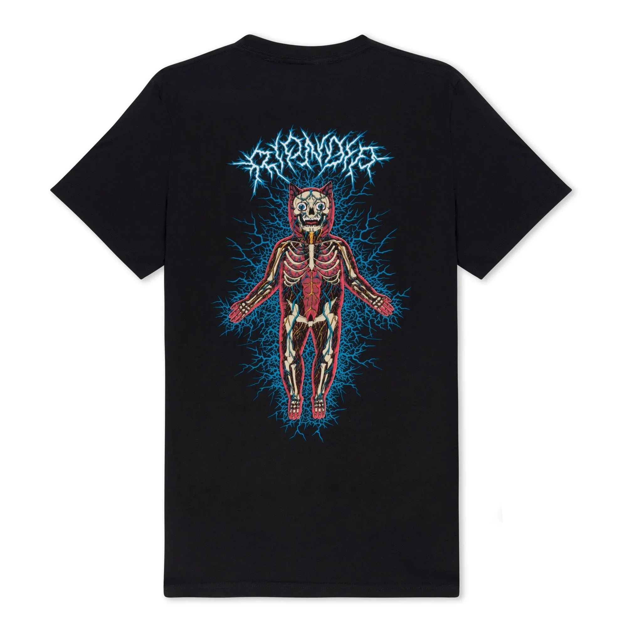 Nervous System Tee (Black) - Camiseta - Four Street