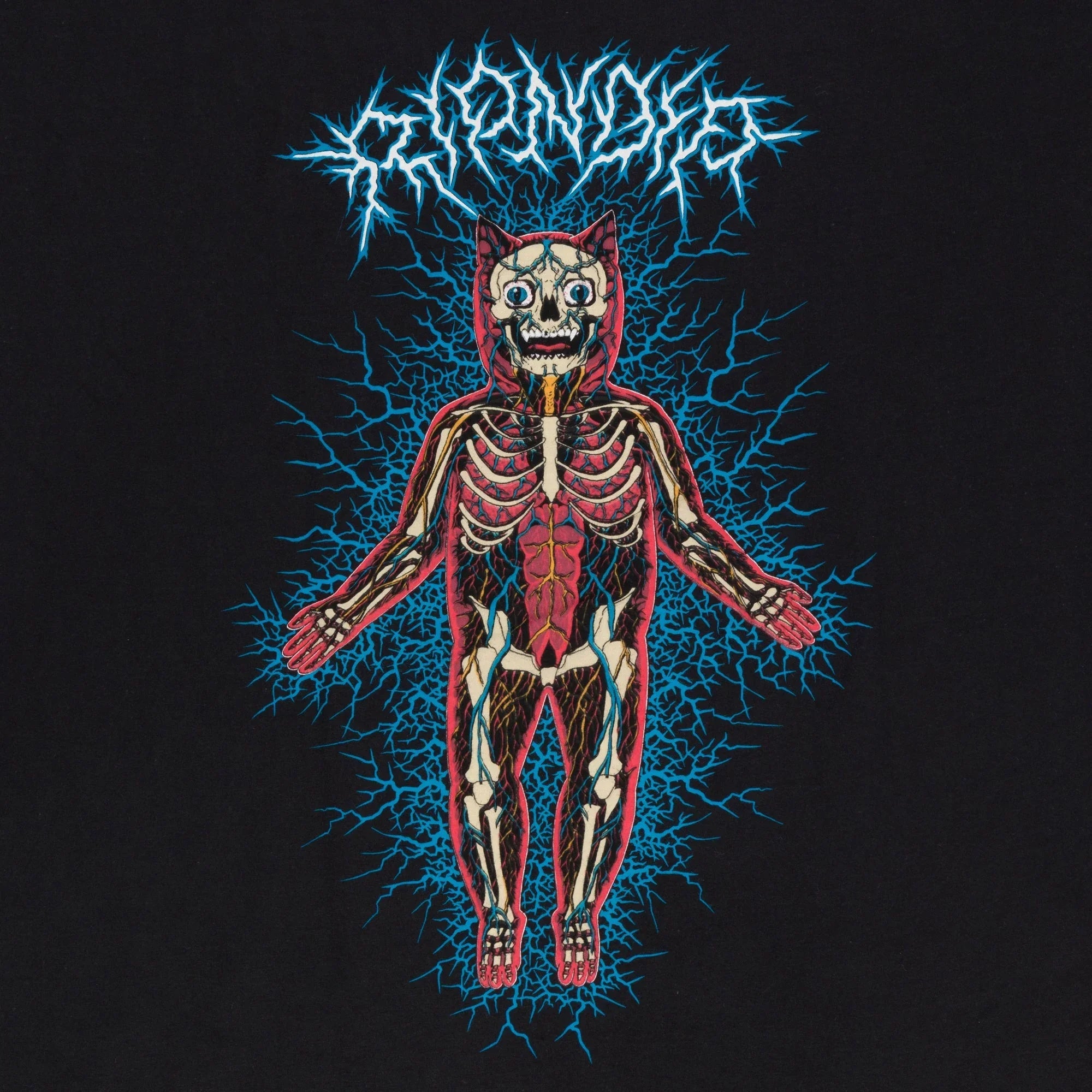 Nervous System Tee (Black) - Camiseta - Four Street