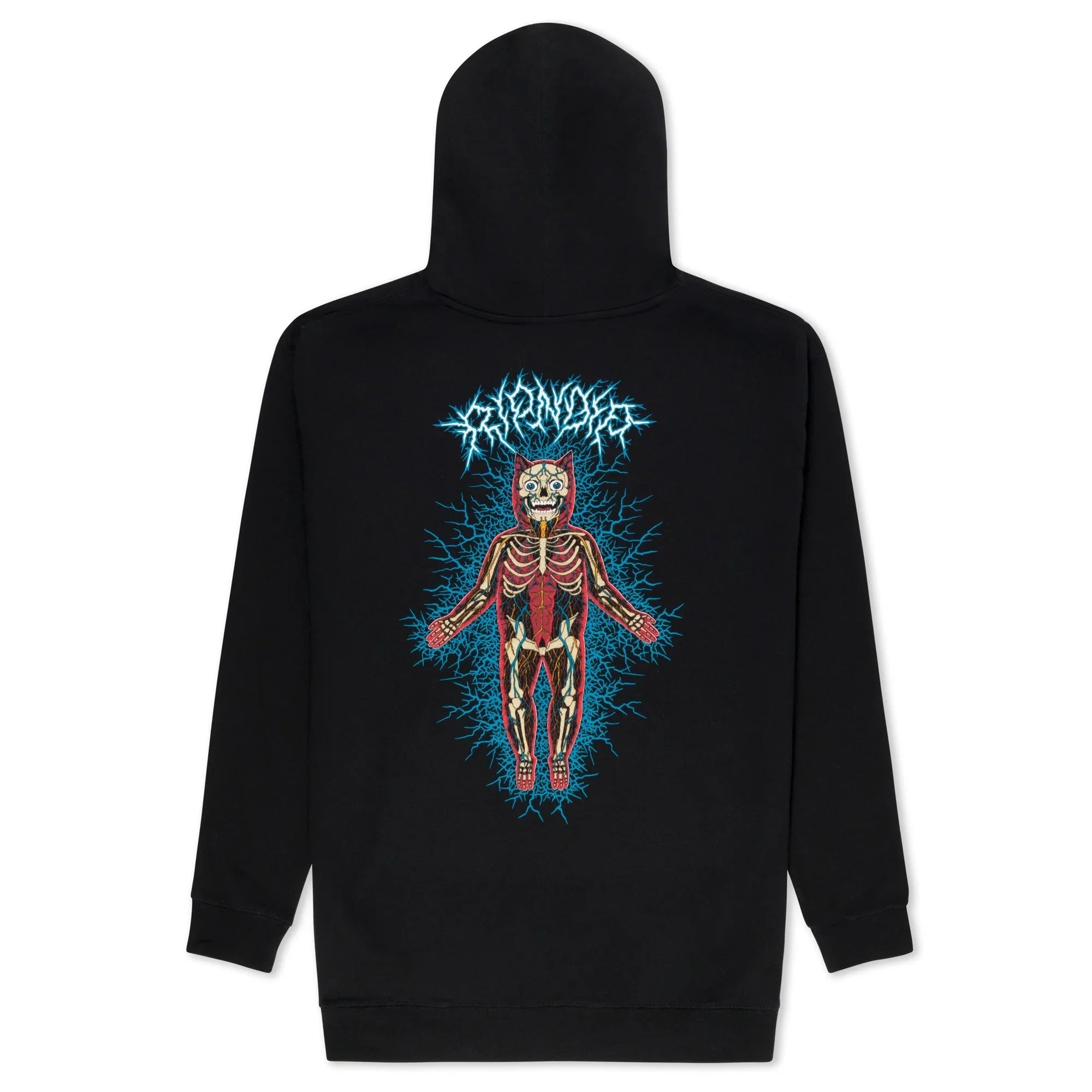 Nervous System Hoodie (Black) - Four Street