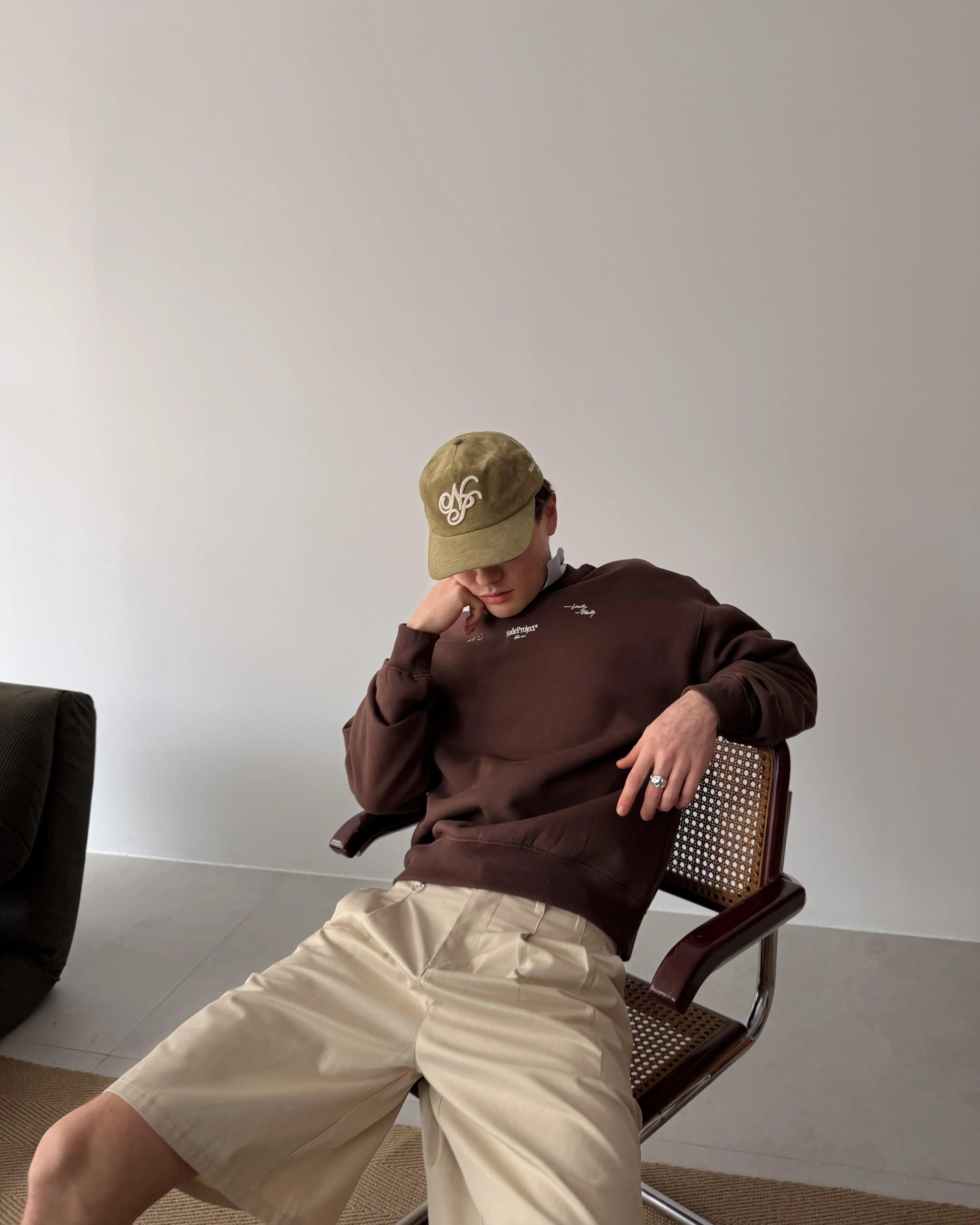 Global Soon Sweatshirt Brown