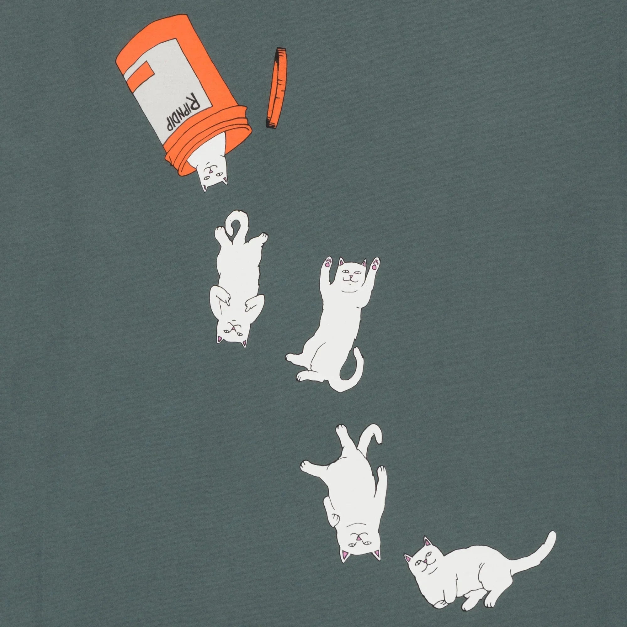 Nermal Pills Tee (Charcoal) - Camiseta - Four Street