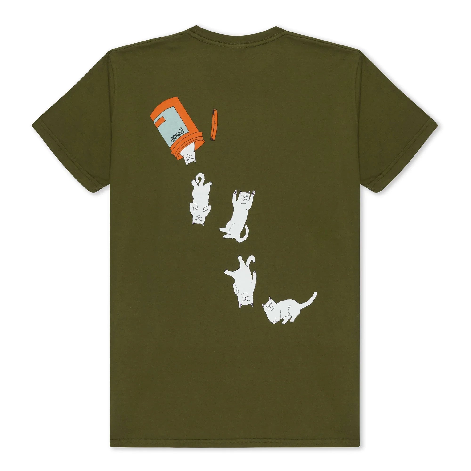 Nermal Pills Tee (Military Green) - Camiseta - Four Street
