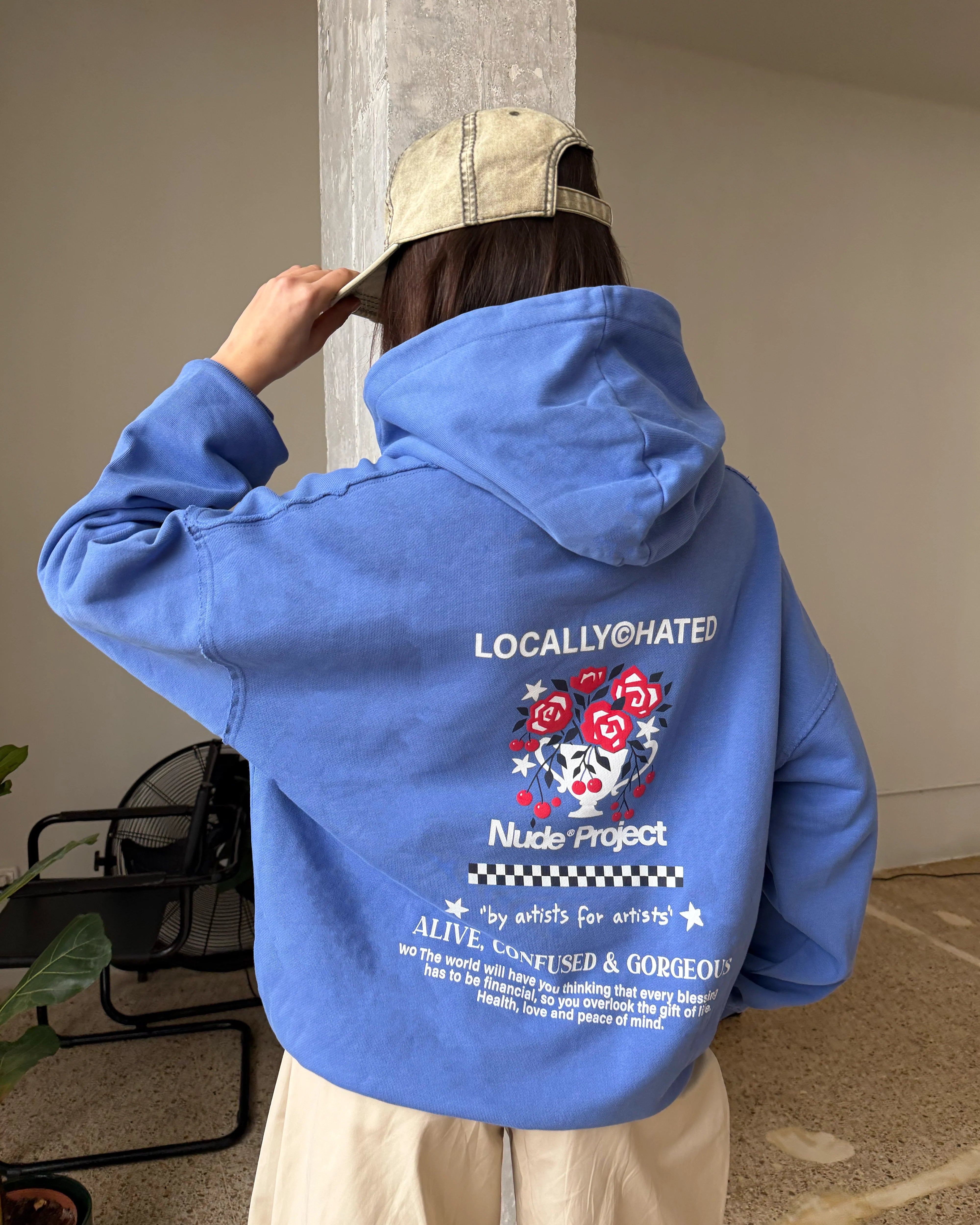 Piston Hoodie Blue