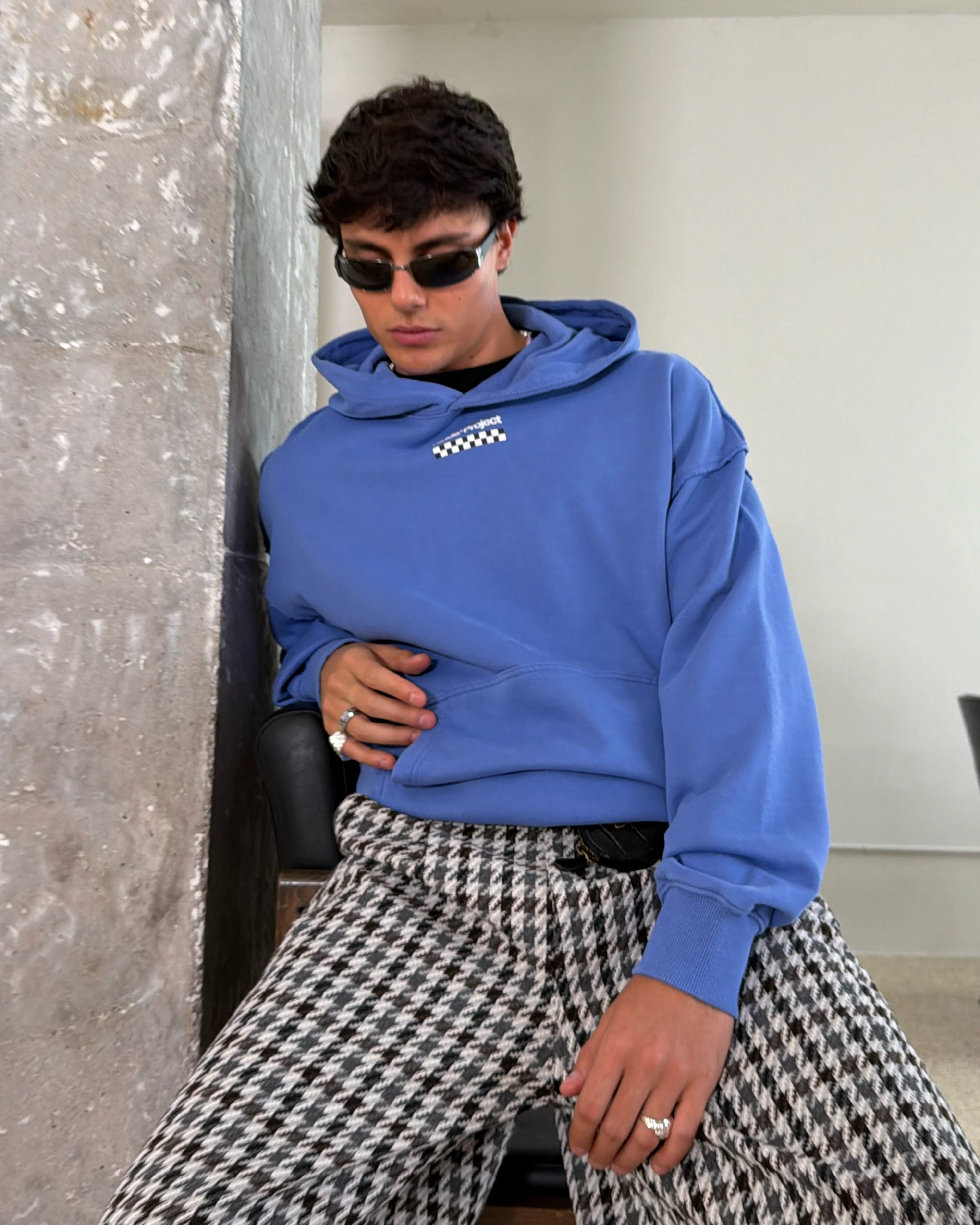 Piston Hoodie Blue