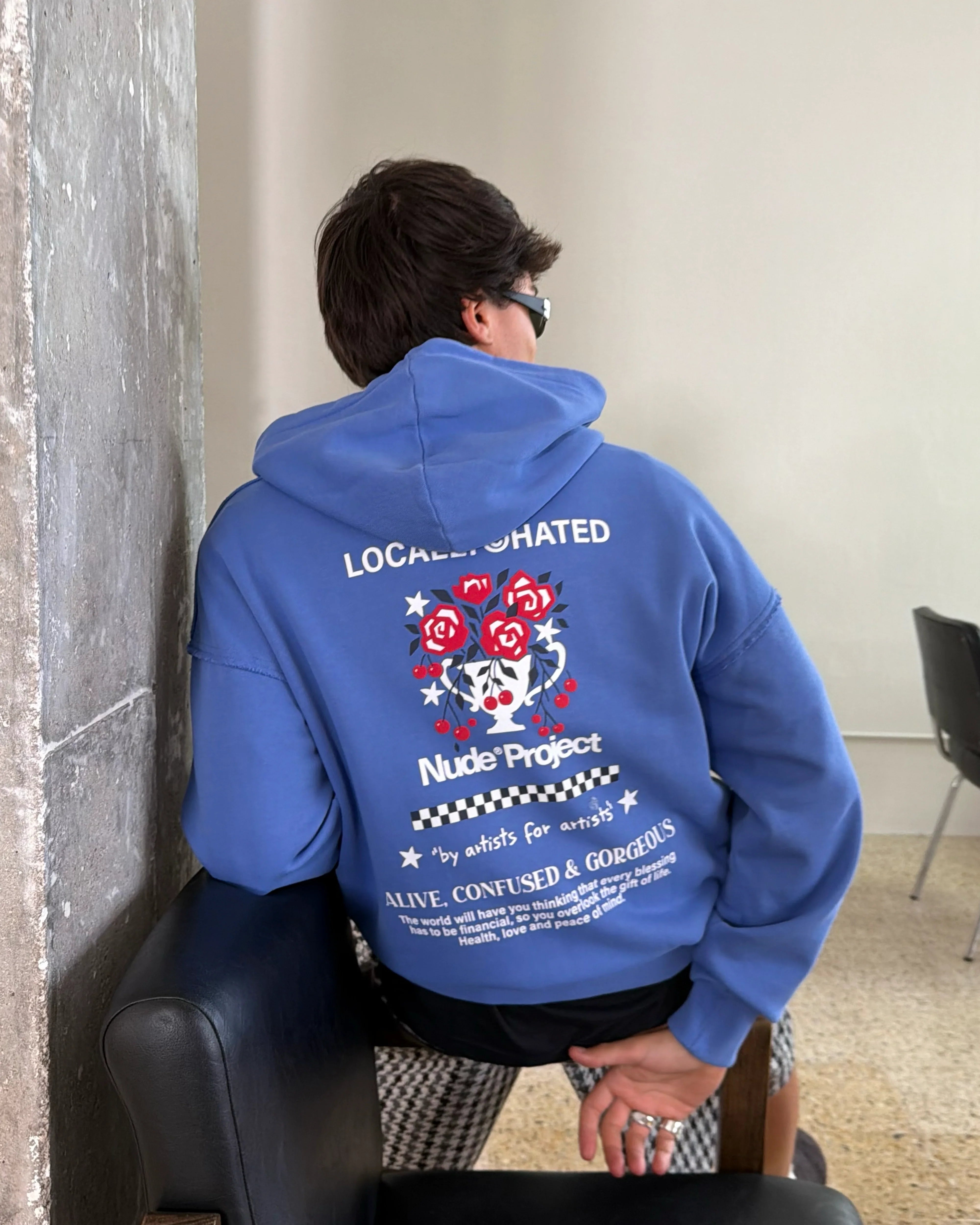 Piston Hoodie Blue