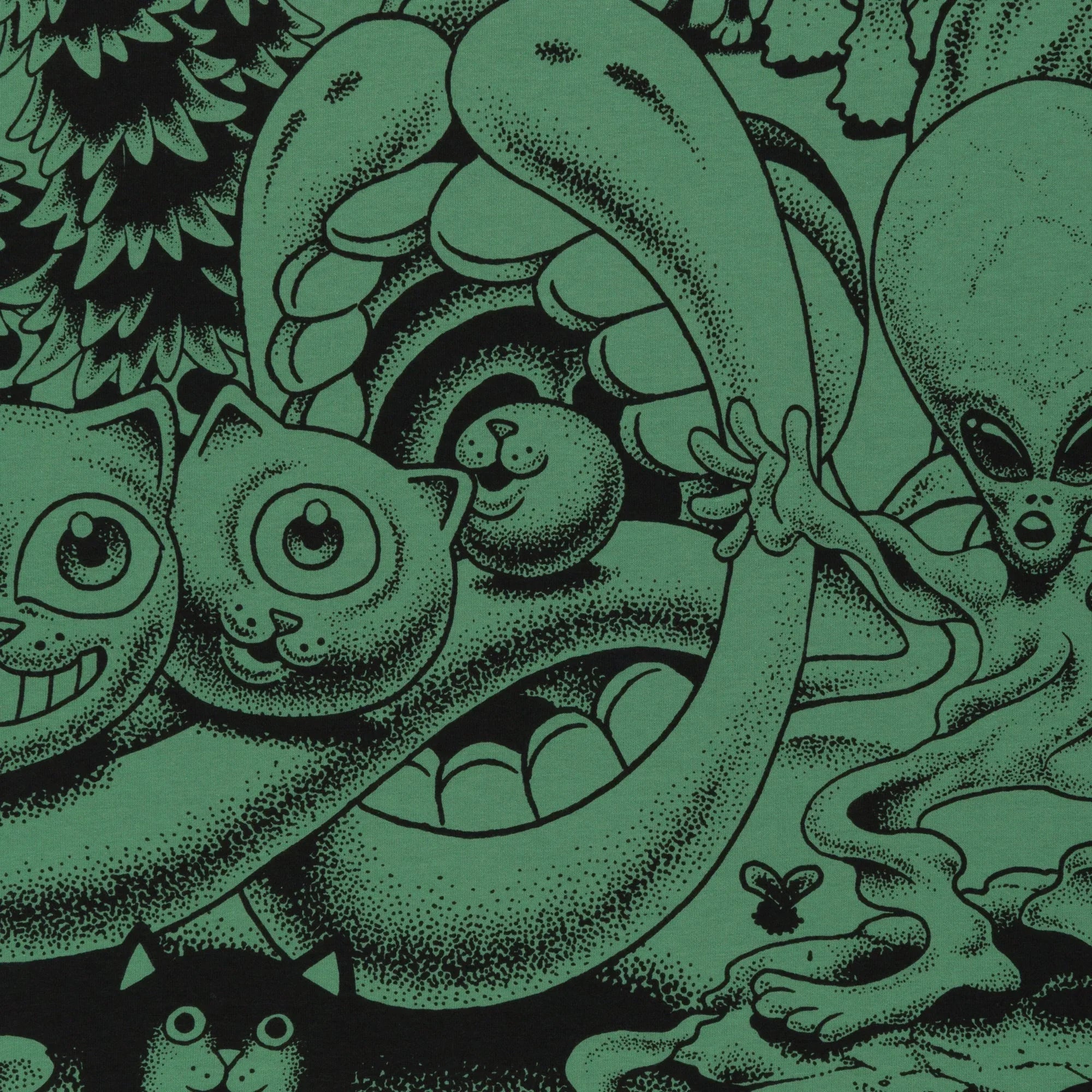 Dark Twisted Fantasy Tee (Olive/Black) - Camiseta - Four Street