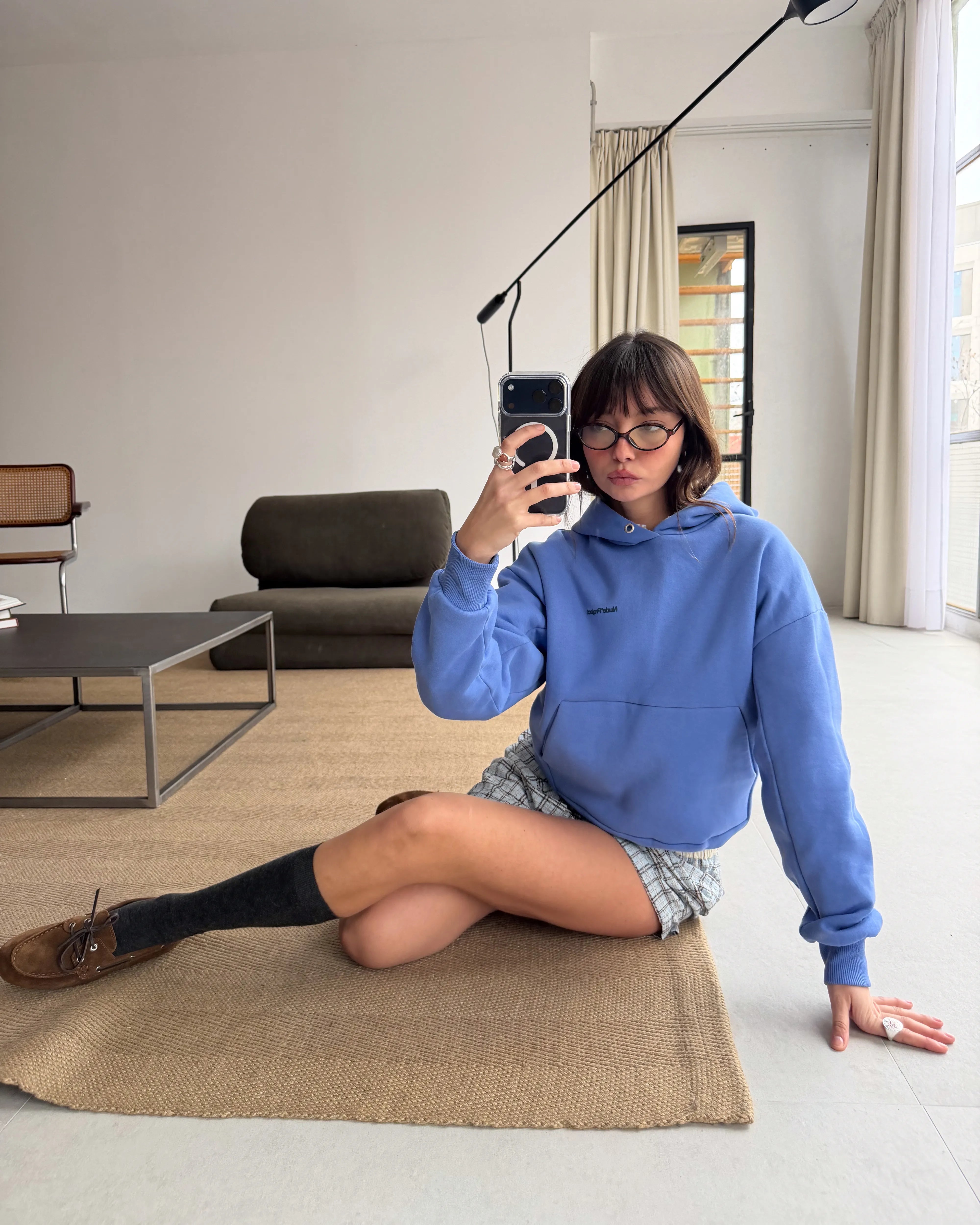 Origins Hoodie Blue