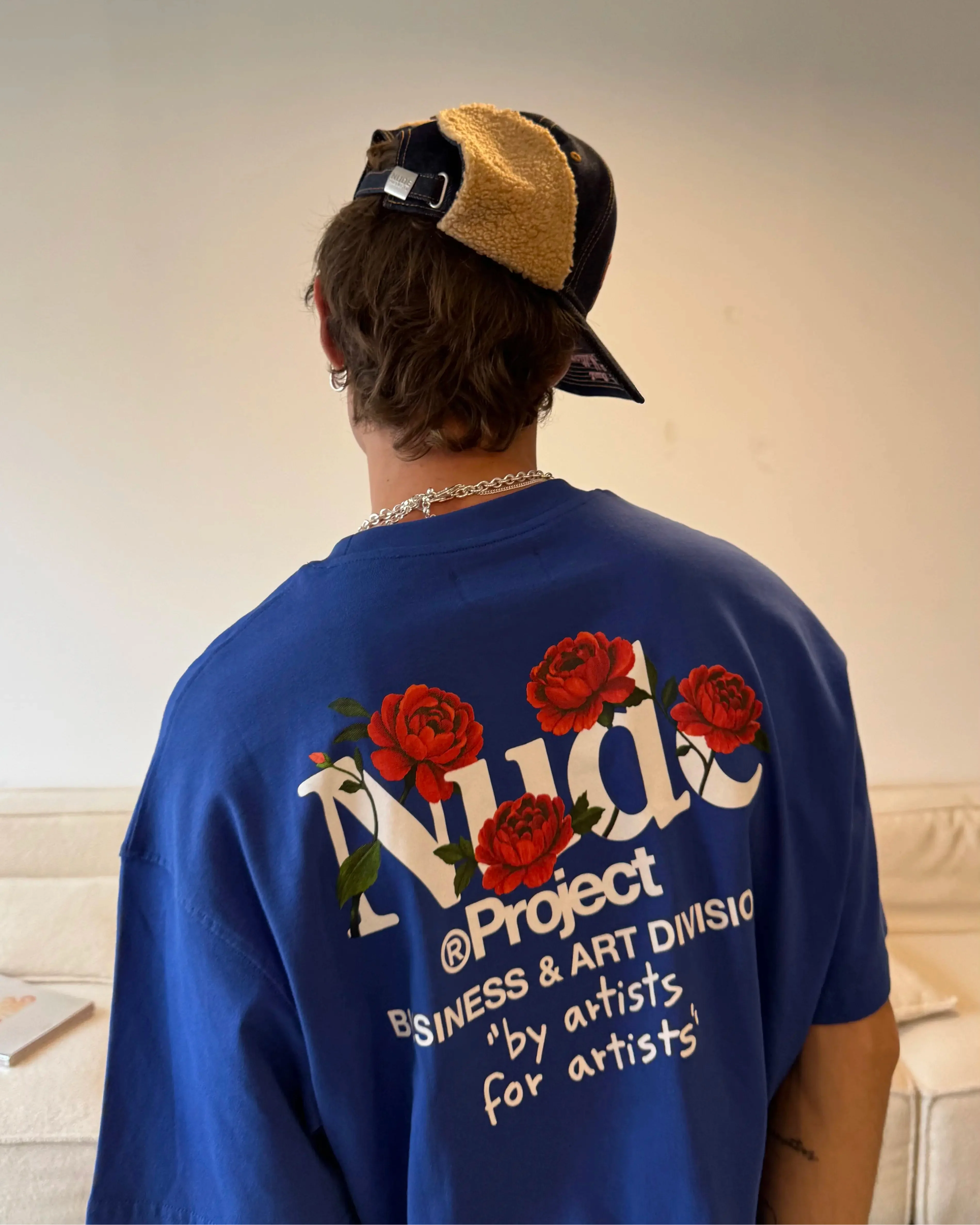 Play With Logo Tee Blue