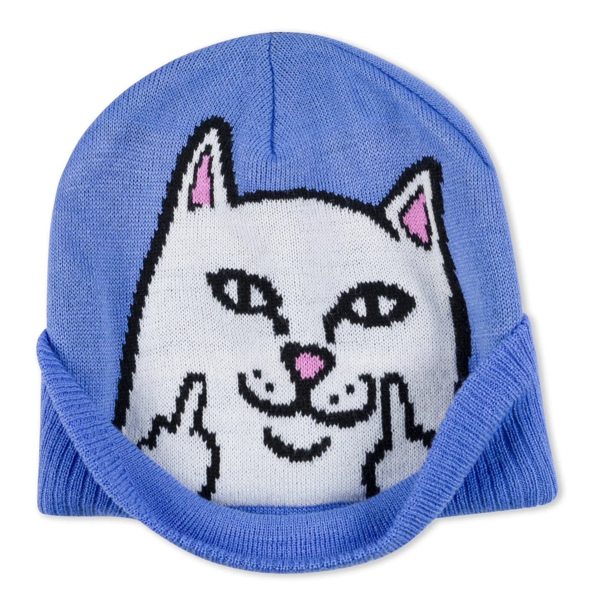 Peeking Nermal Beanie (Cornflower) - Four Street