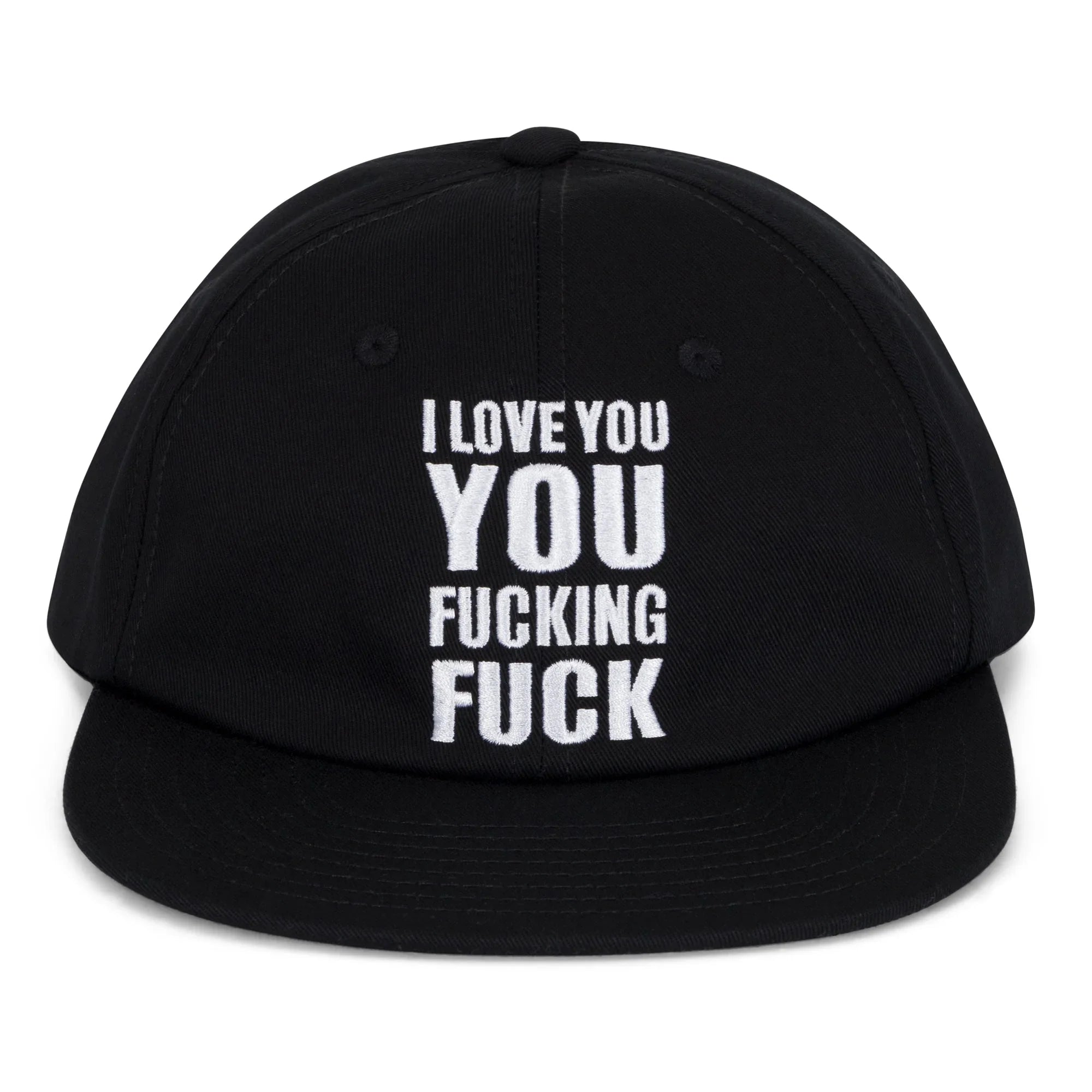ILY Fuckin Fuck Strapback (Black) - Four Street