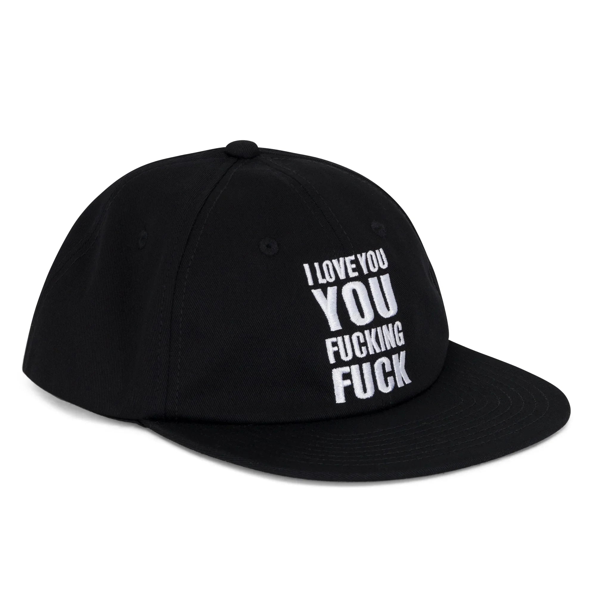 ILY Fuckin Fuck Strapback (Black) - Four Street