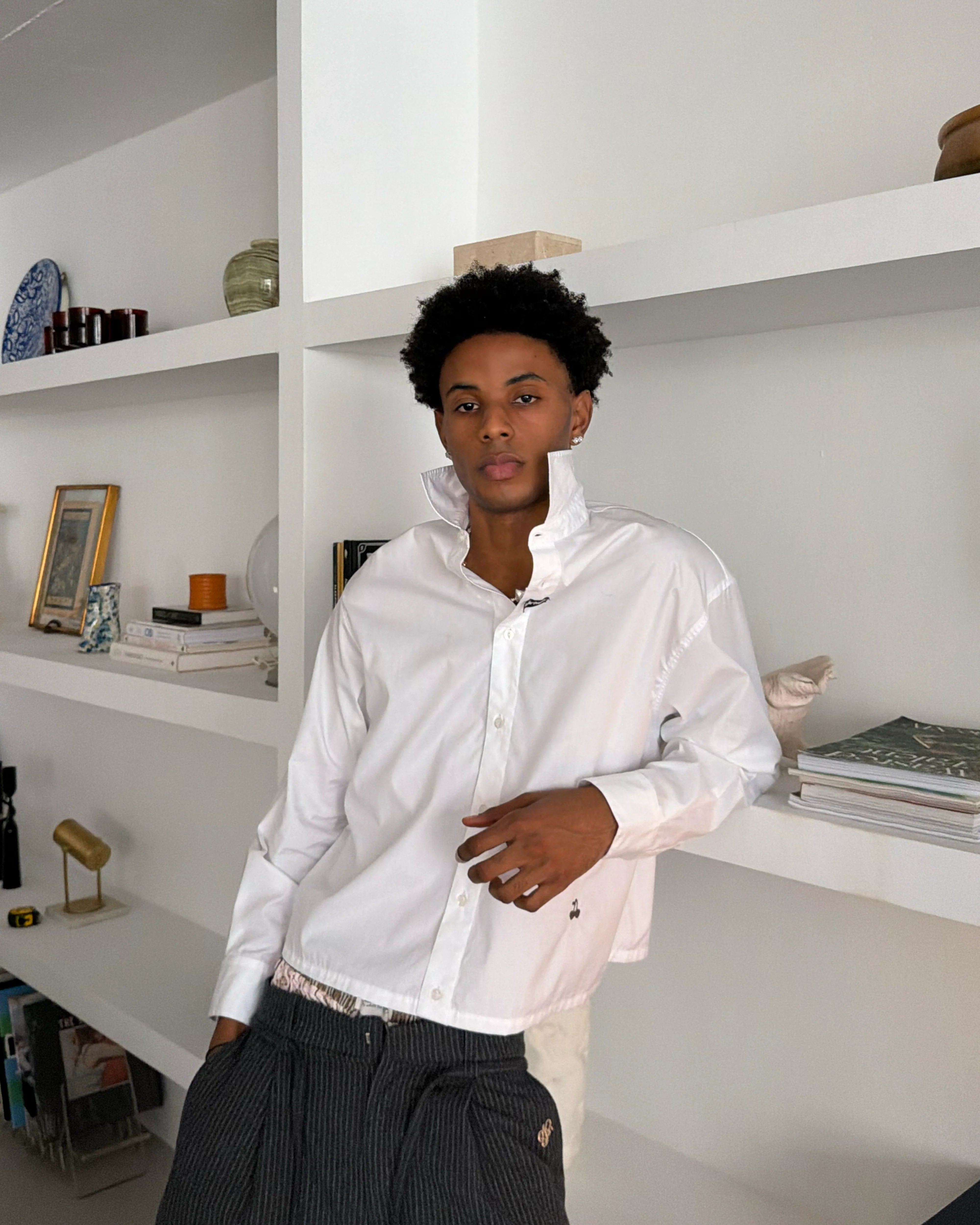 Stamp Shirt White