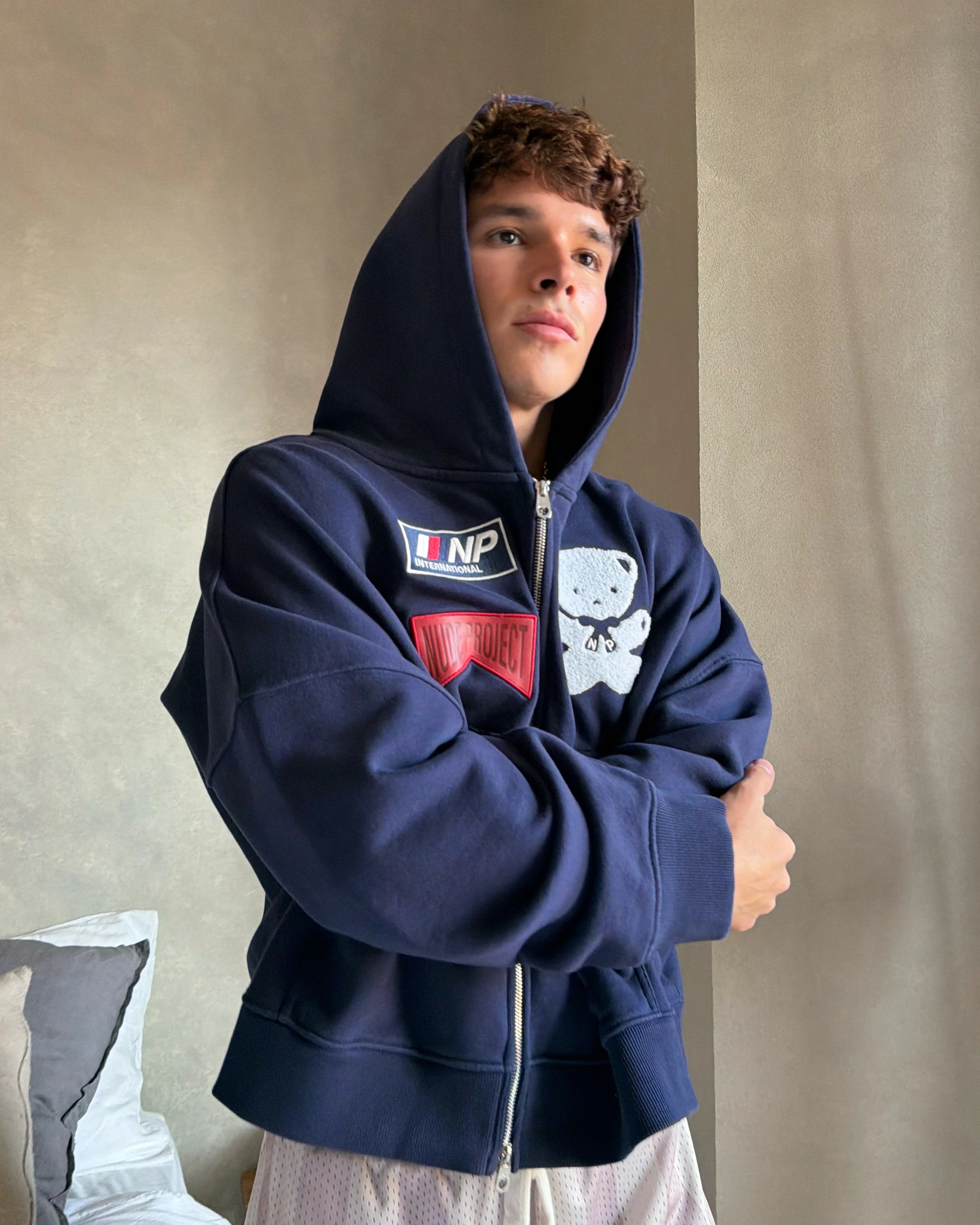 Osito Racing Zip-Up Hoodie