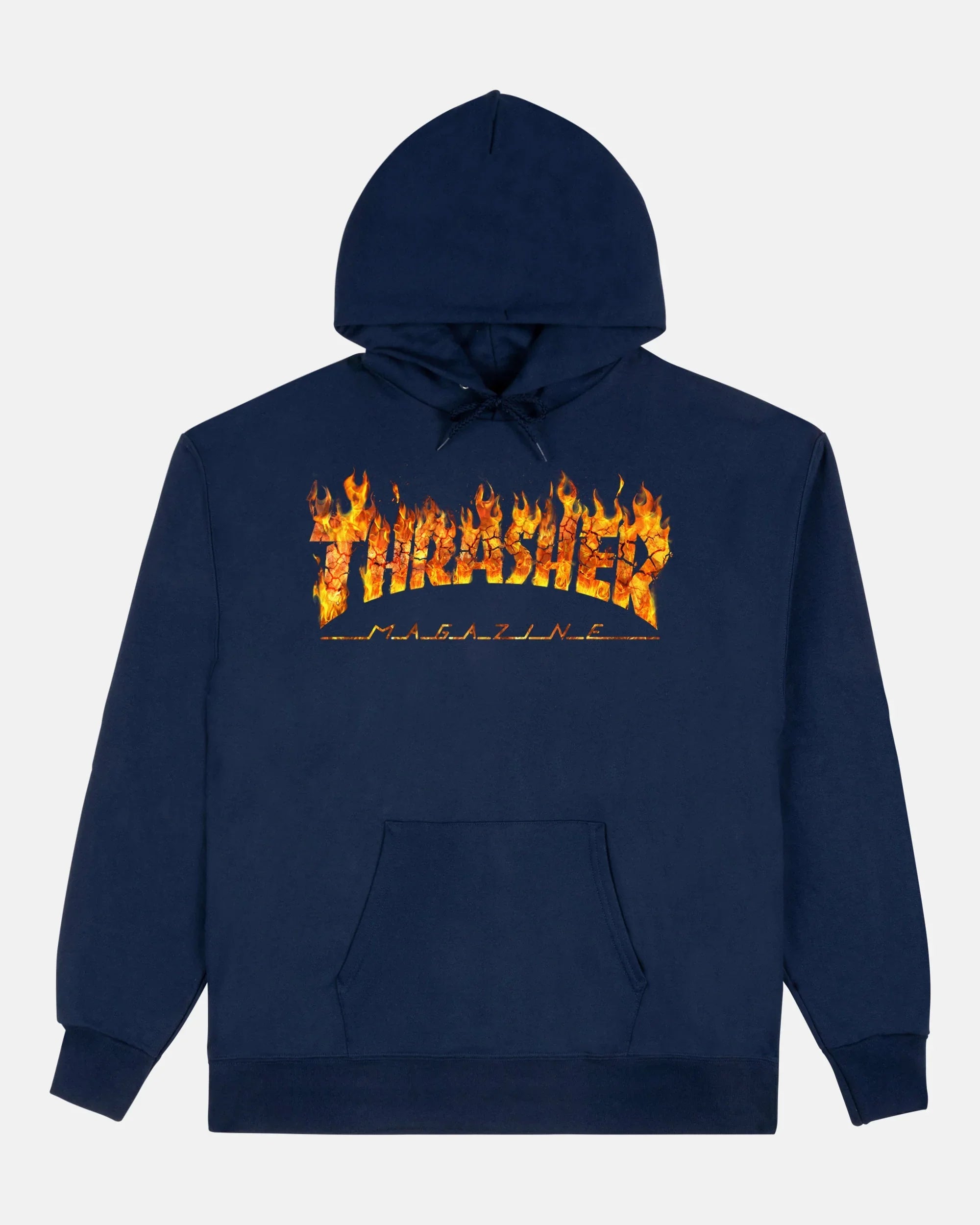 INFERNO - HOODIE - NAVY BLUE - Four Street