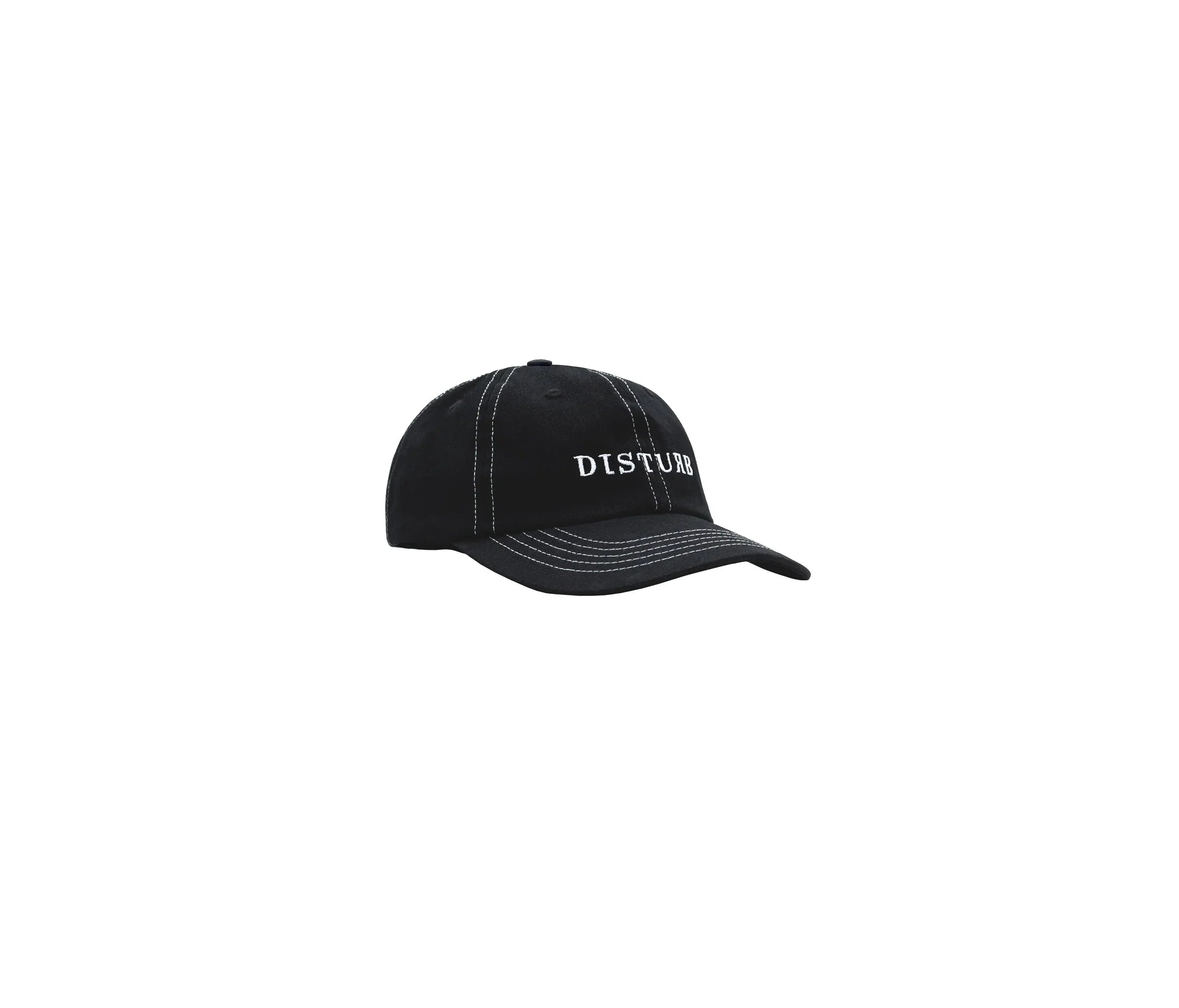 Dad Hat 6-Panel In Black - Four Street