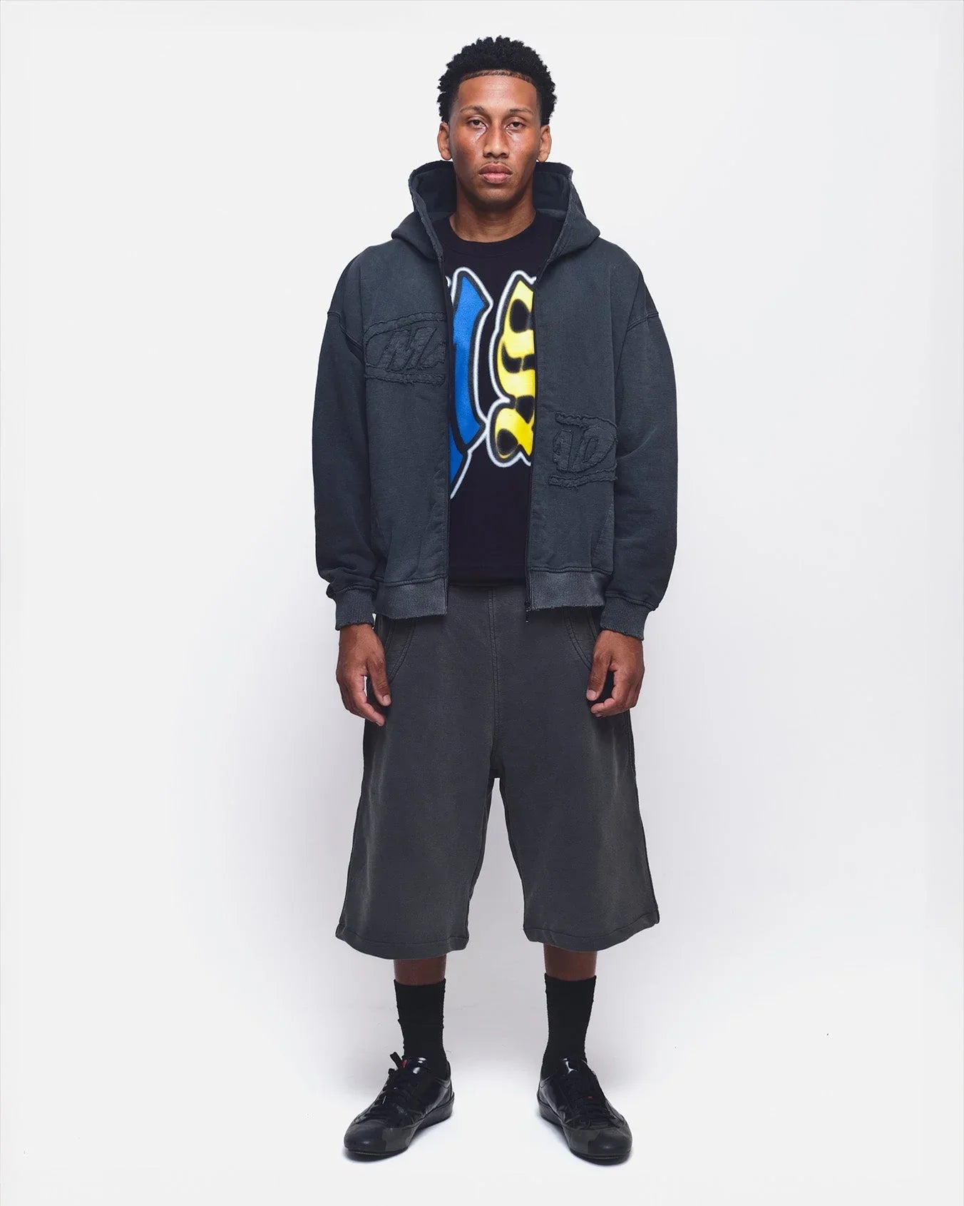 MOLETOM PORTAL 3D PRETO - Four Street