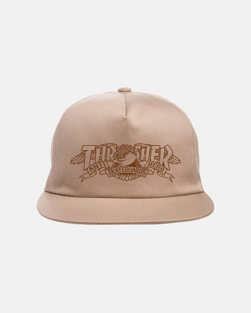 MAG BANNER - SNAPBACK - KHAKI - Four Street