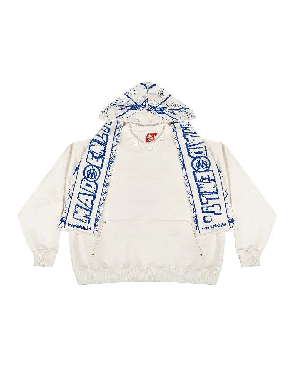 MOLETOM DURAG DE BRUXO CACHECOL DE TIME OFF WHITE - Four Street