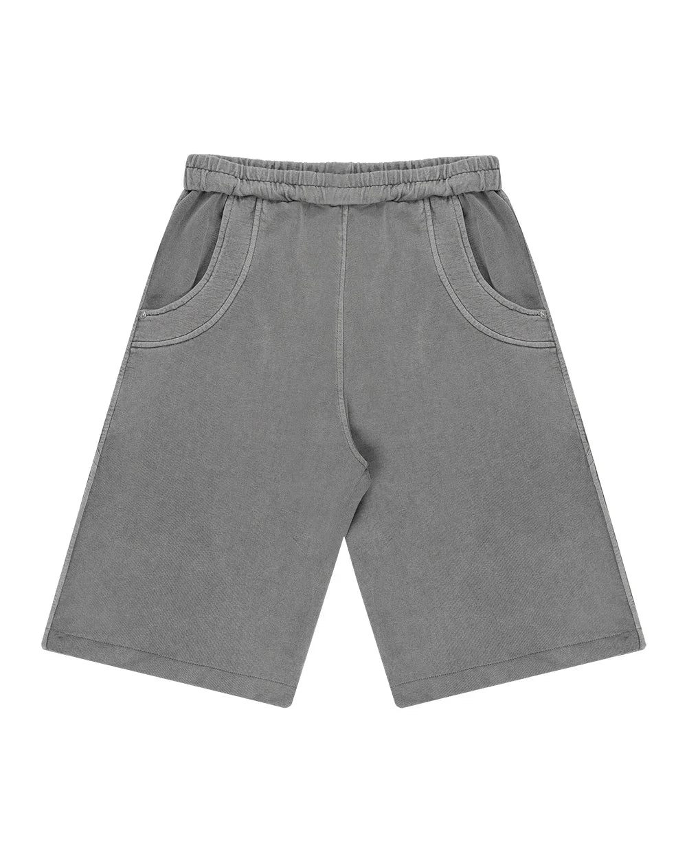 BERMUDA MOLETINHO DOUBLE HAND CINZA - Four Street