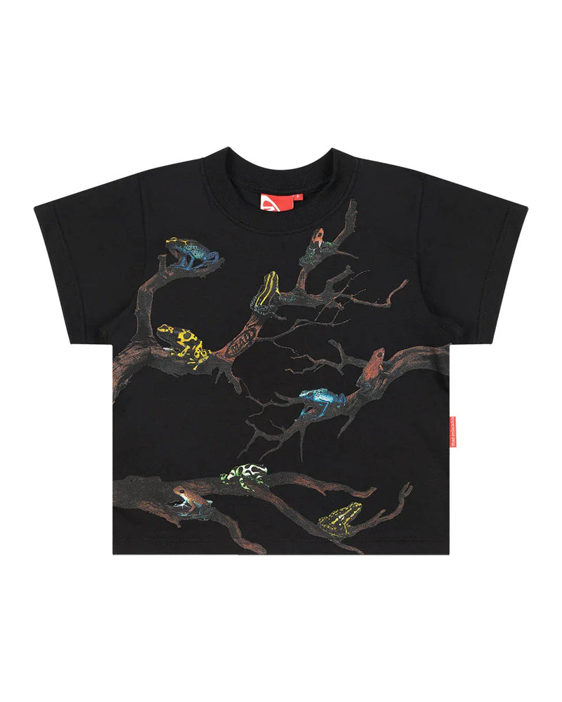 BABY TEE ANFIBIOS PRETA - Four Street