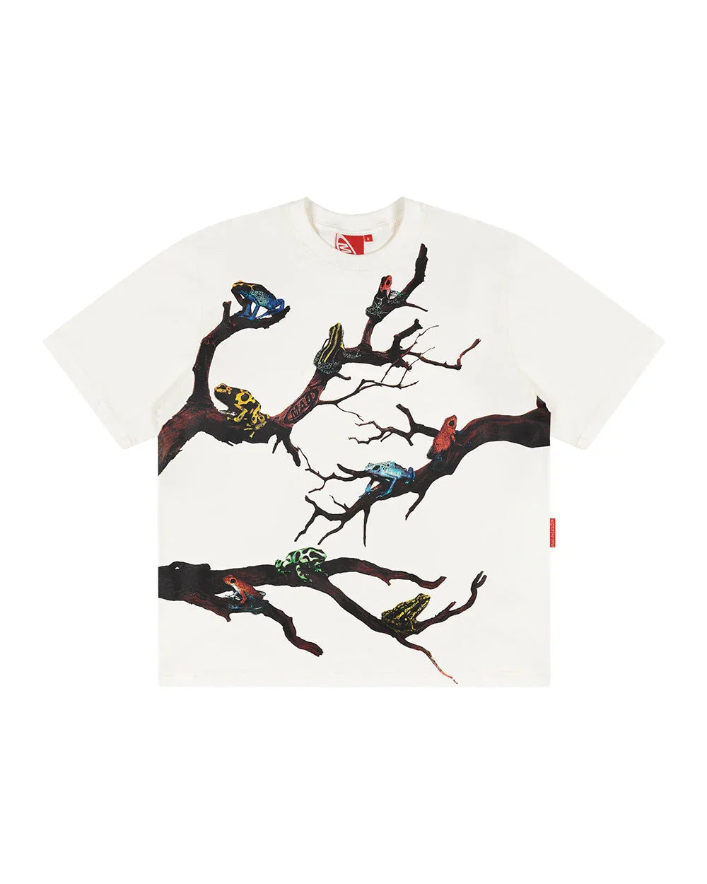 CAMISETA ANFIBIOS OFF WHITE - Four Street