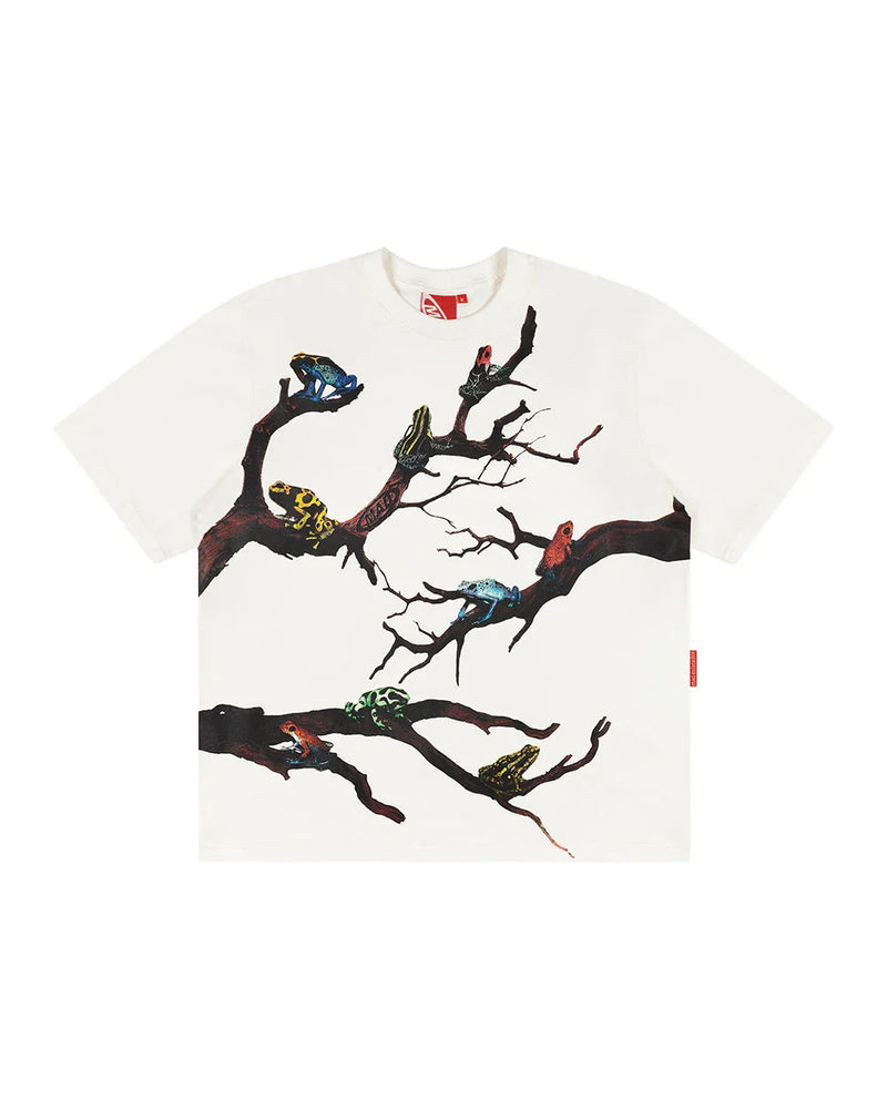 CAMISETA ANFIBIOS OFF WHITE - Four Street