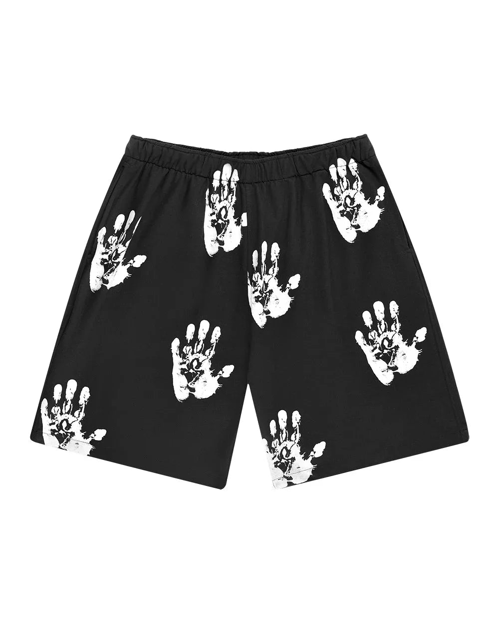 BERMUDA MOLETOM ALL HANDS PRETO - Four Street