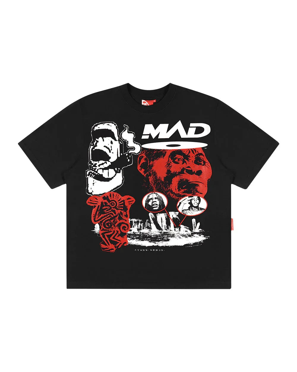 CAMISETA STONE HAND PRETA - Four Street