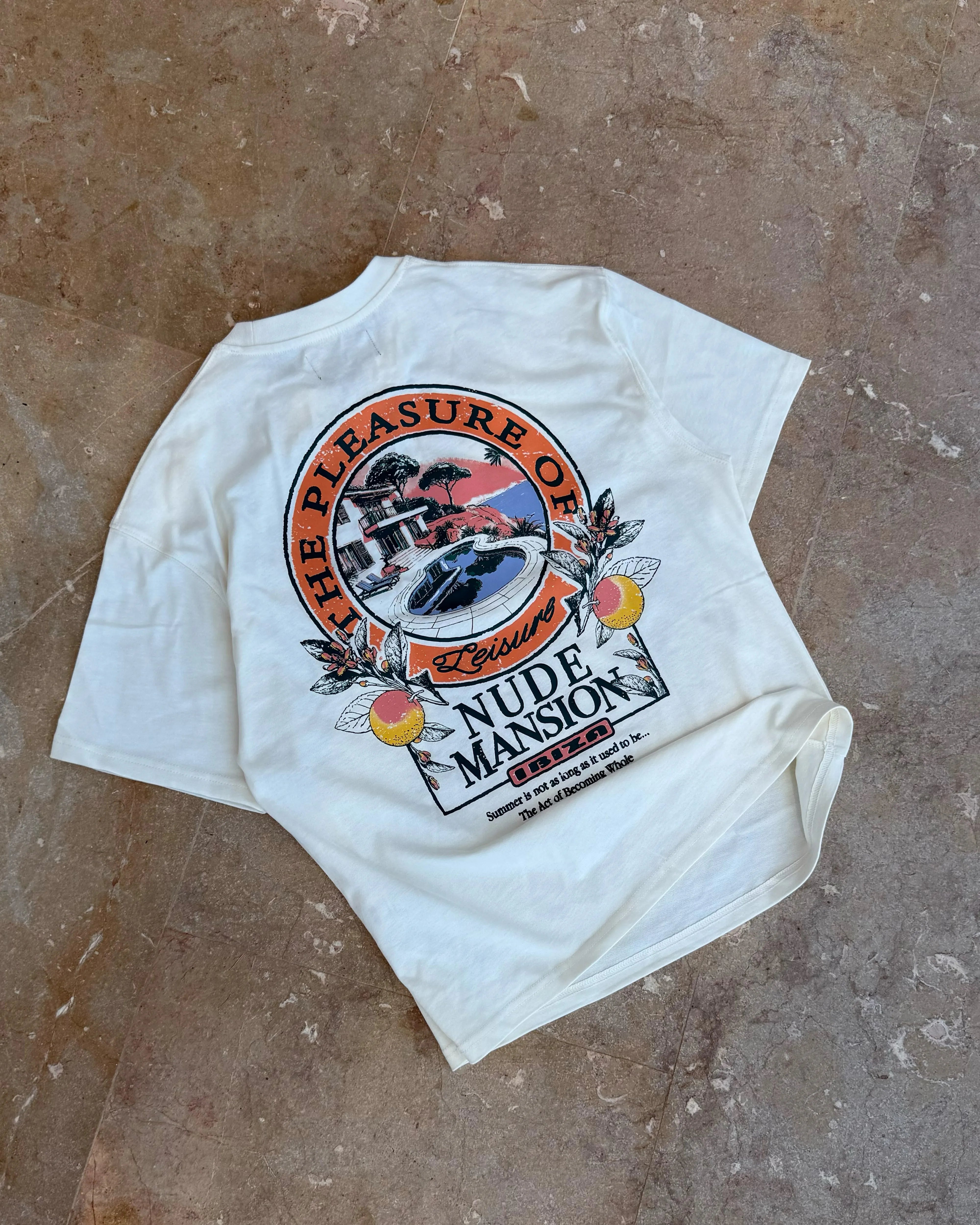 Mansion Tee Marshmallow