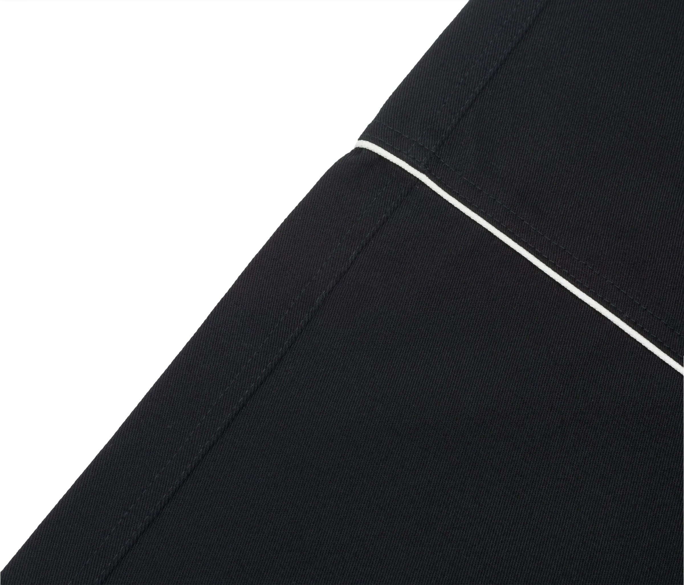 Minimal Twill Pants in Black - Four Street
