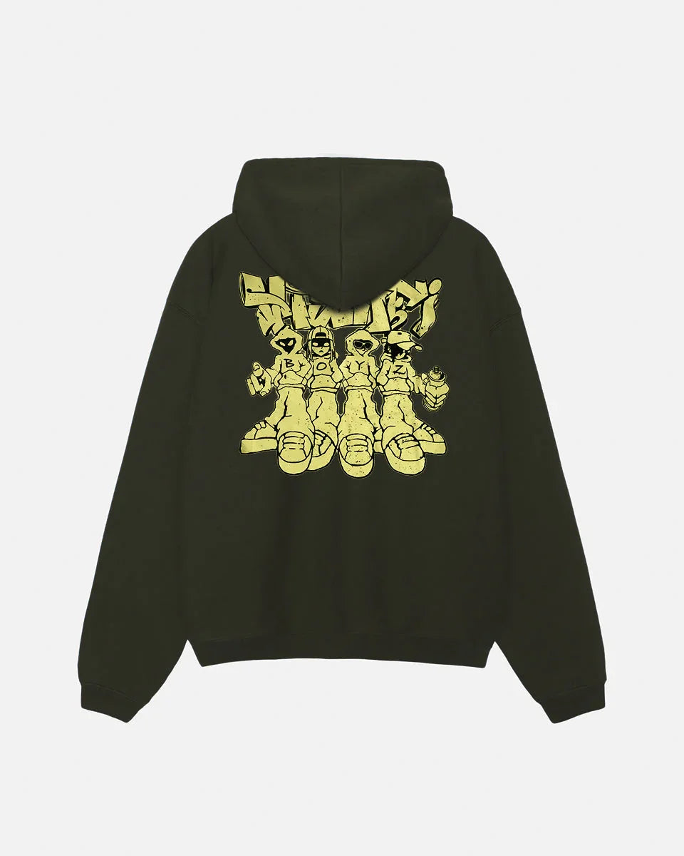 Moletom VishBoyz Verde Militar - Four Street