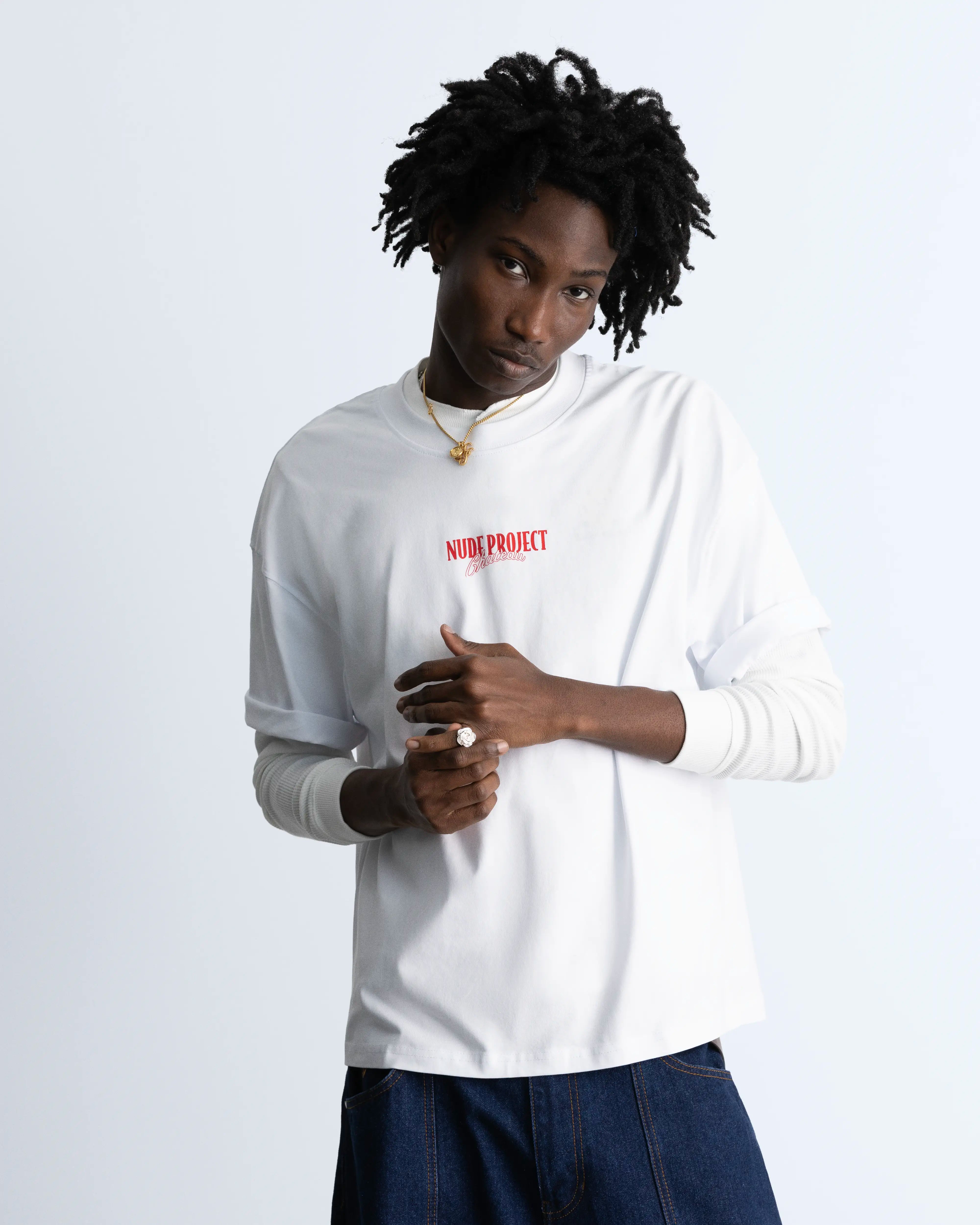 Chamonix Tee White