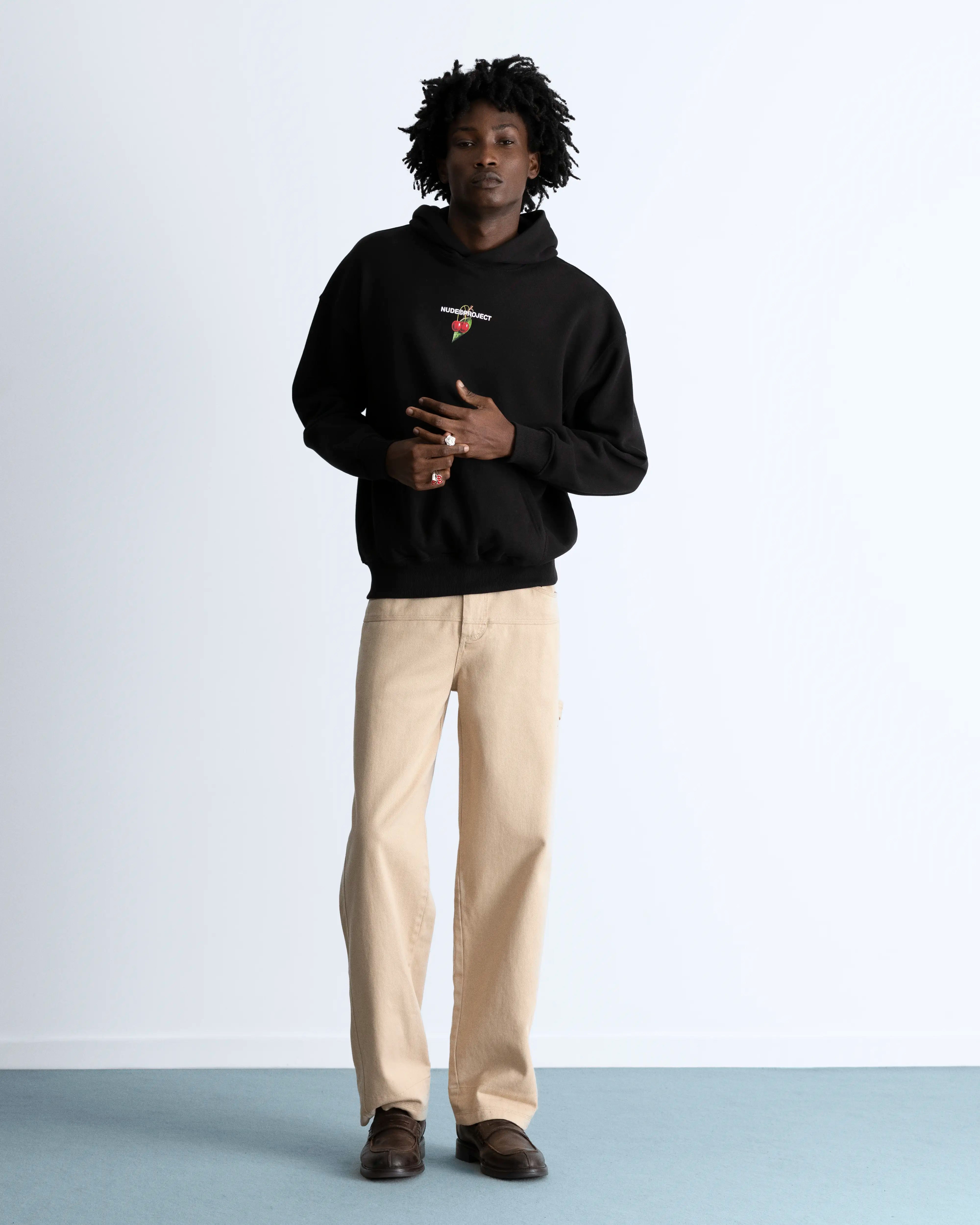 Locally Hated Cherry Hoodie Black