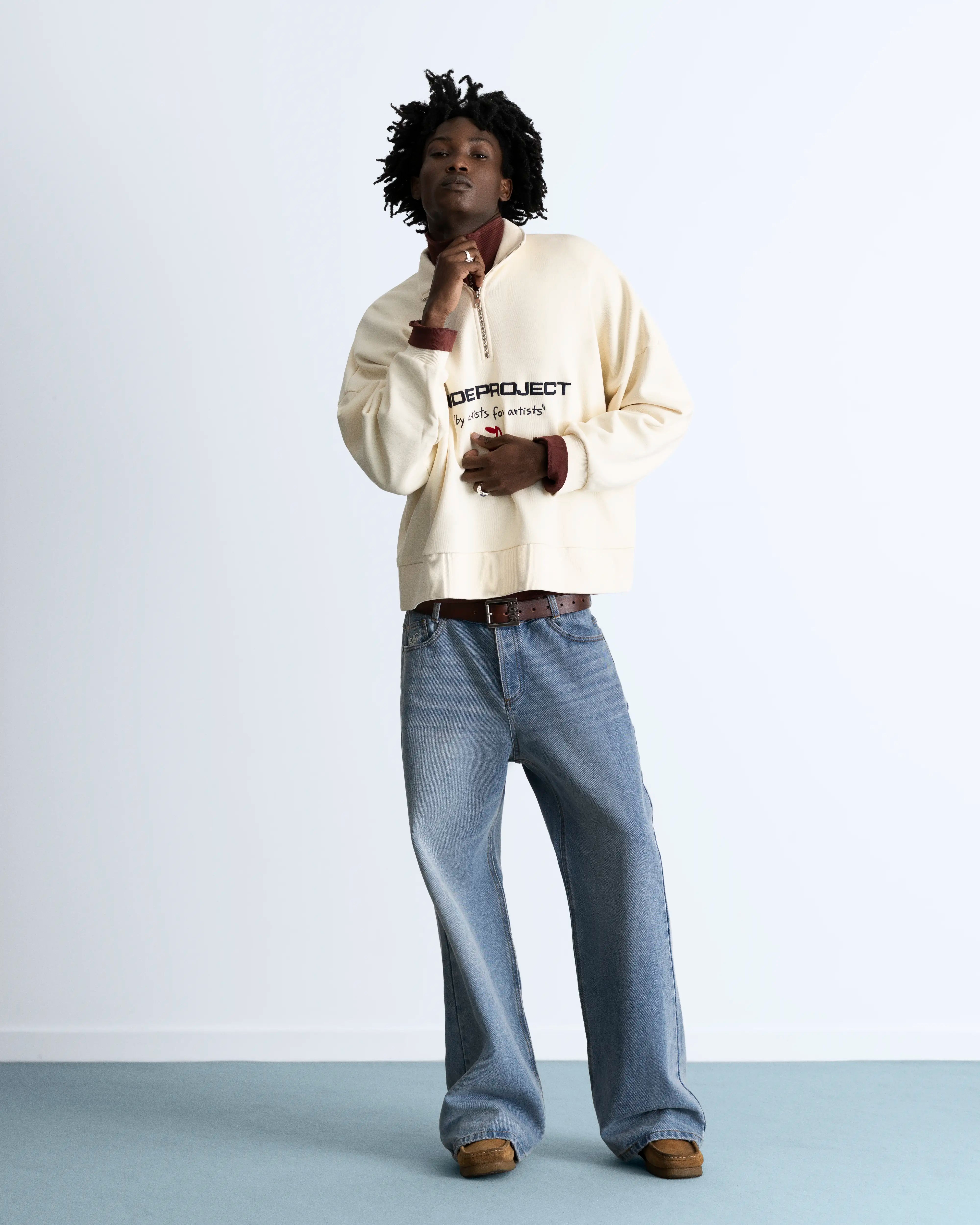 Sport Quarter-Zip Marshmallow