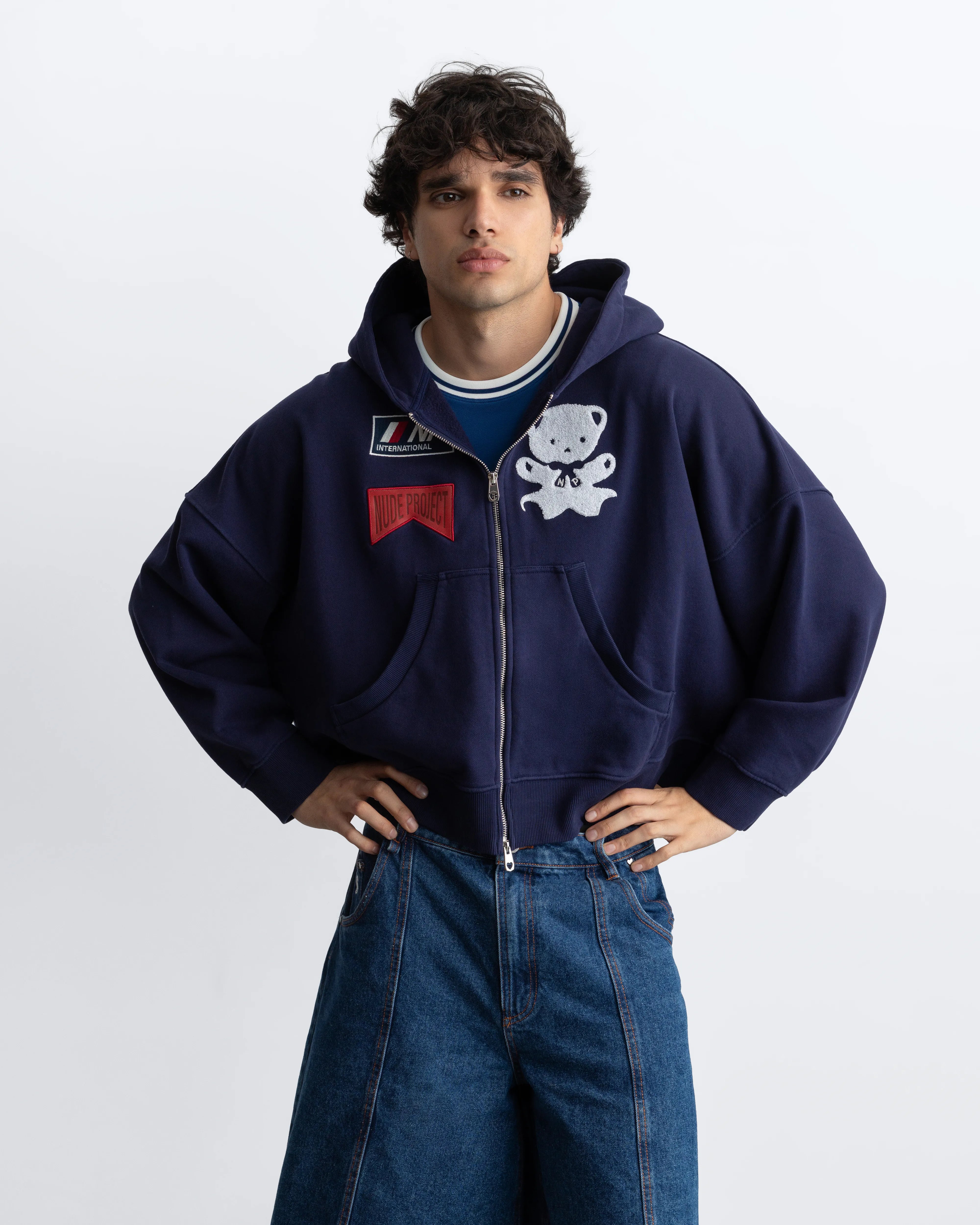 Osito Racing Zip-Up Hoodie