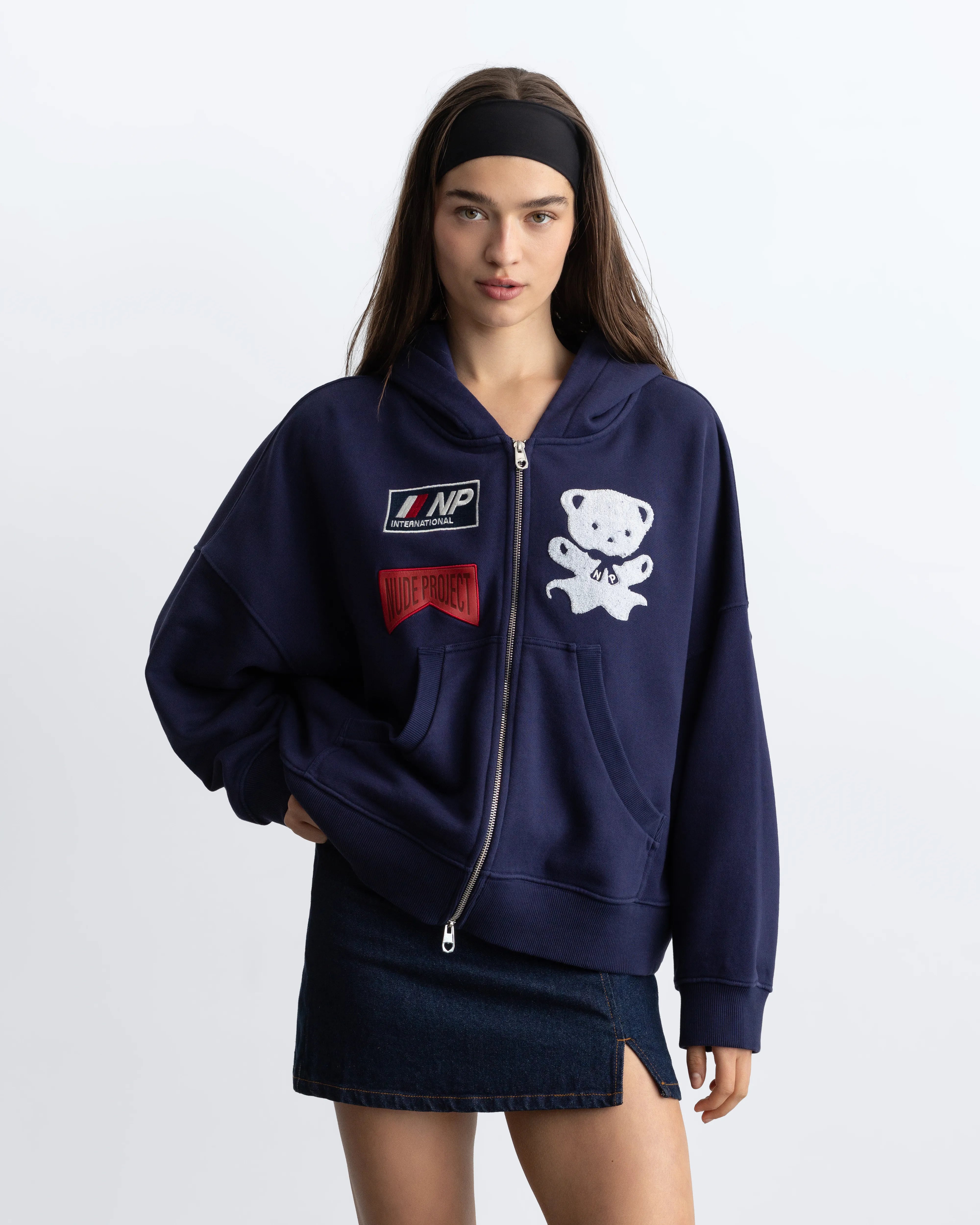 Osito Racing Zip-Up Hoodie
