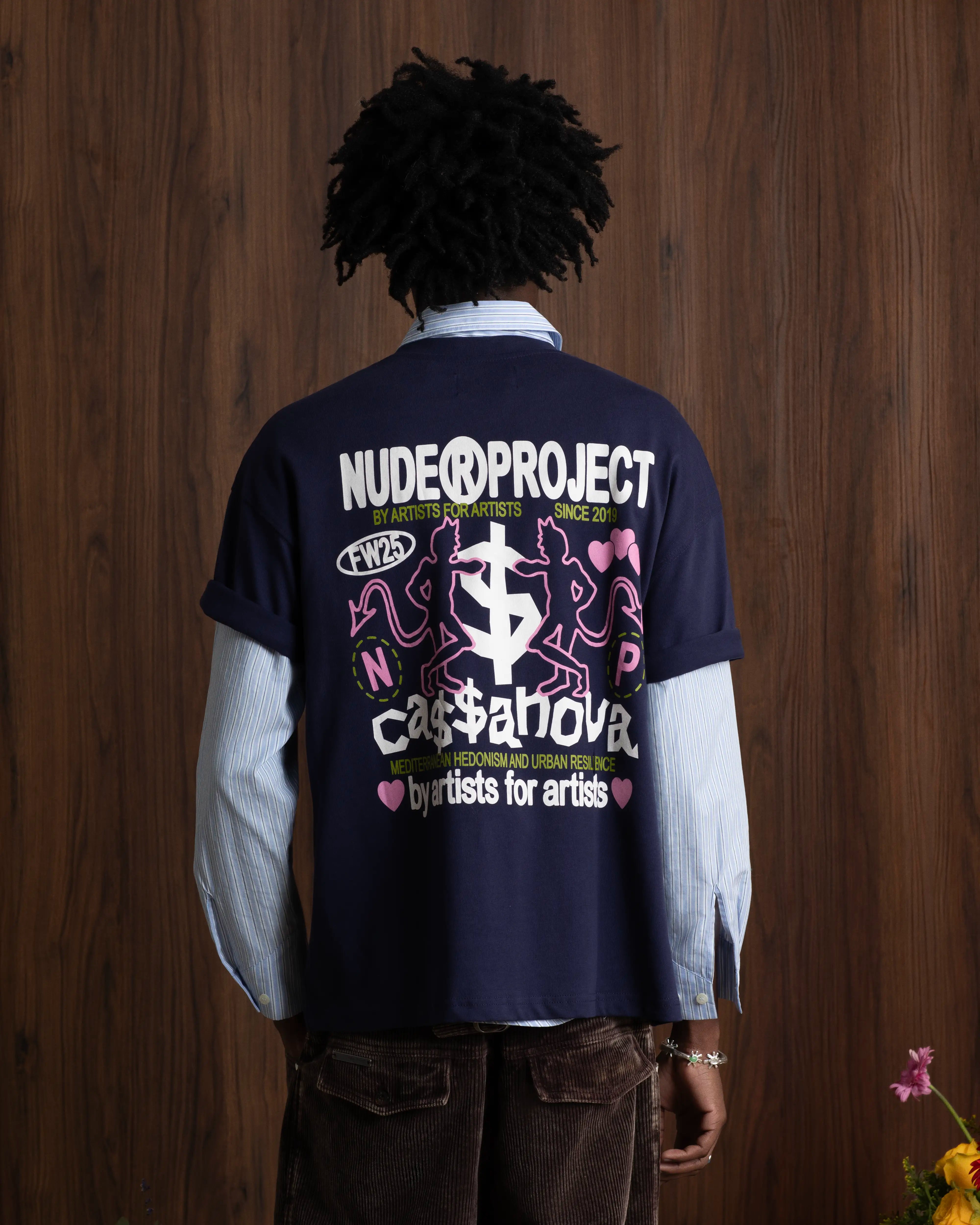 Cassanova Tee Navy