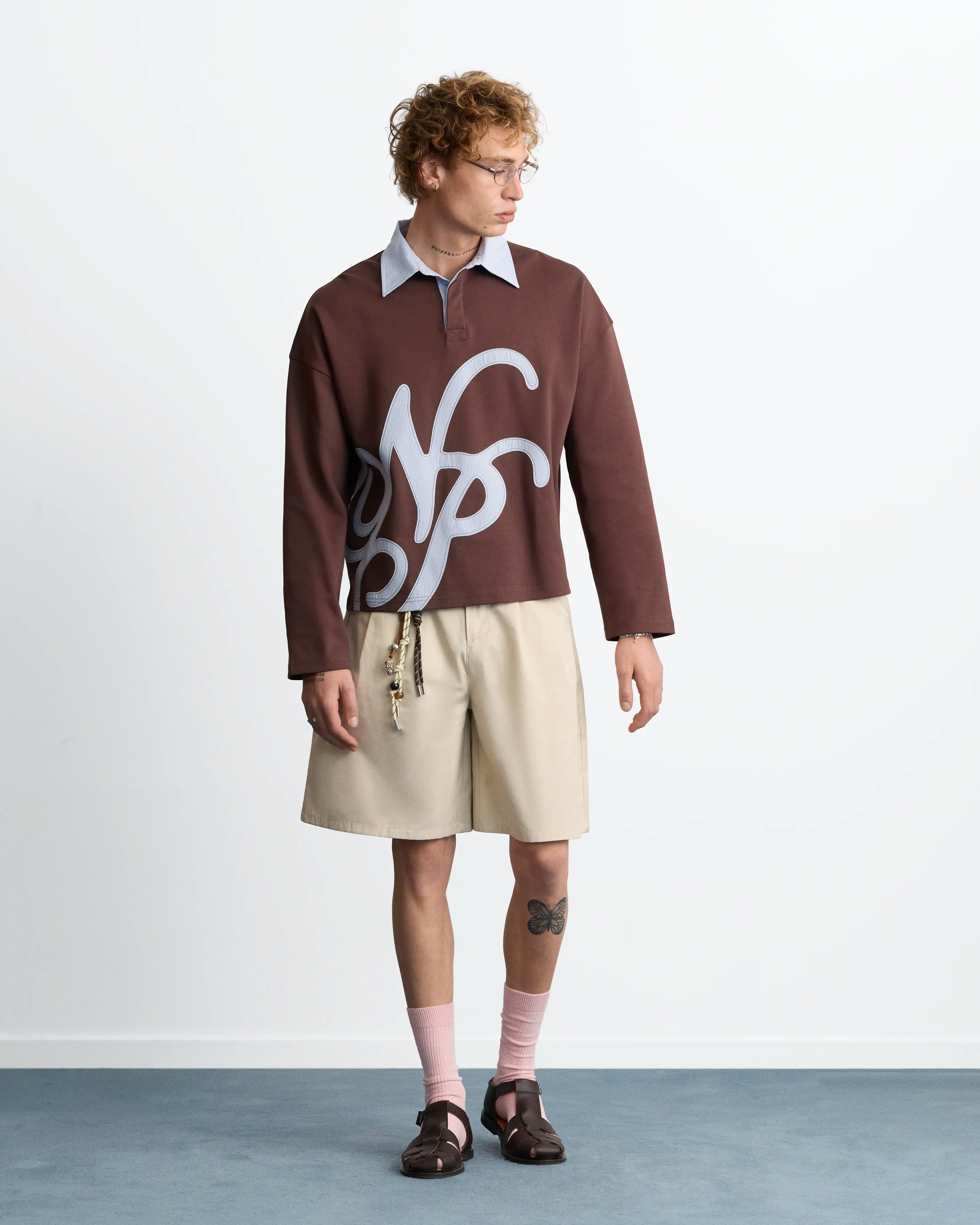 Keef Polo Rugby Brown