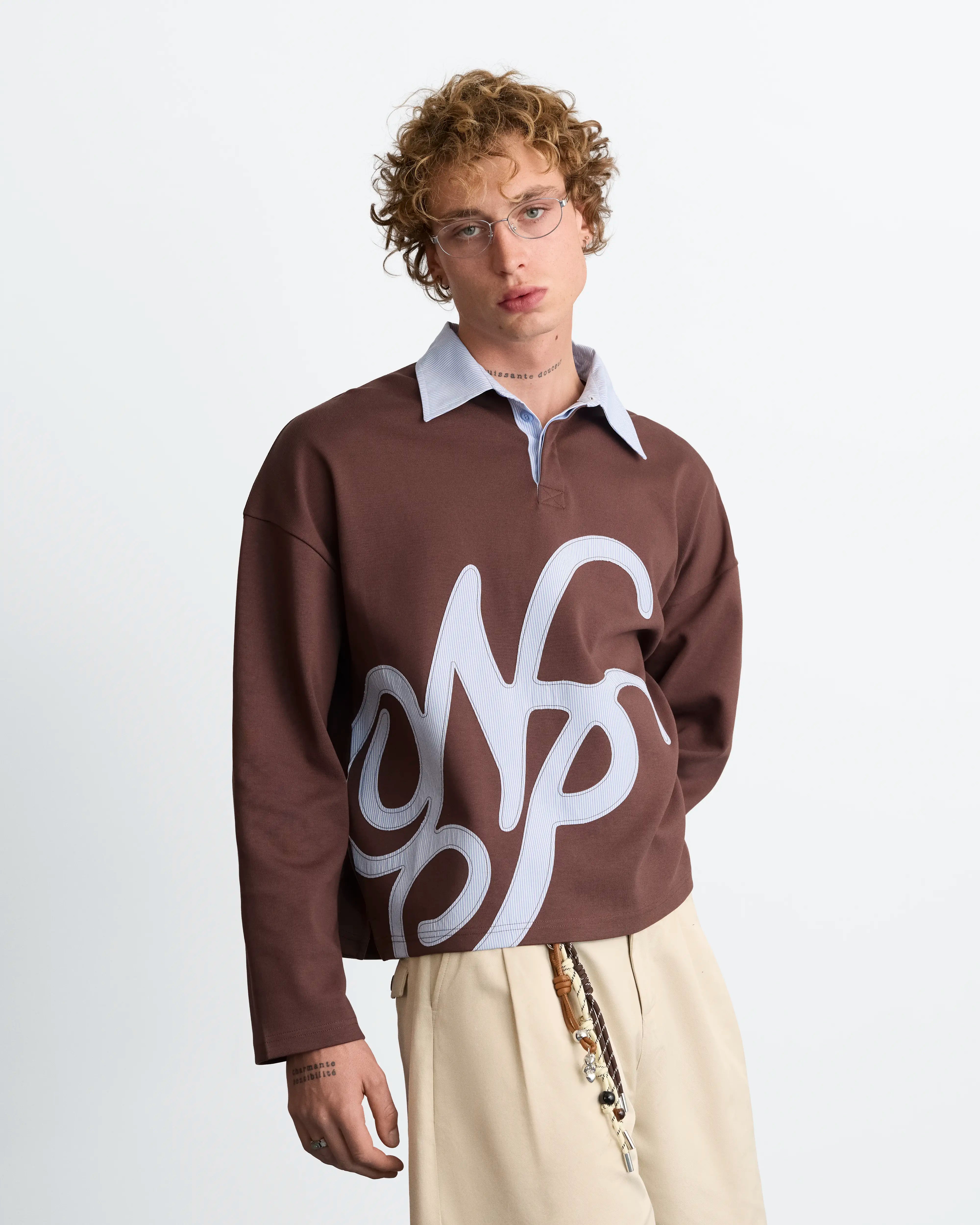Keef Polo Rugby Brown