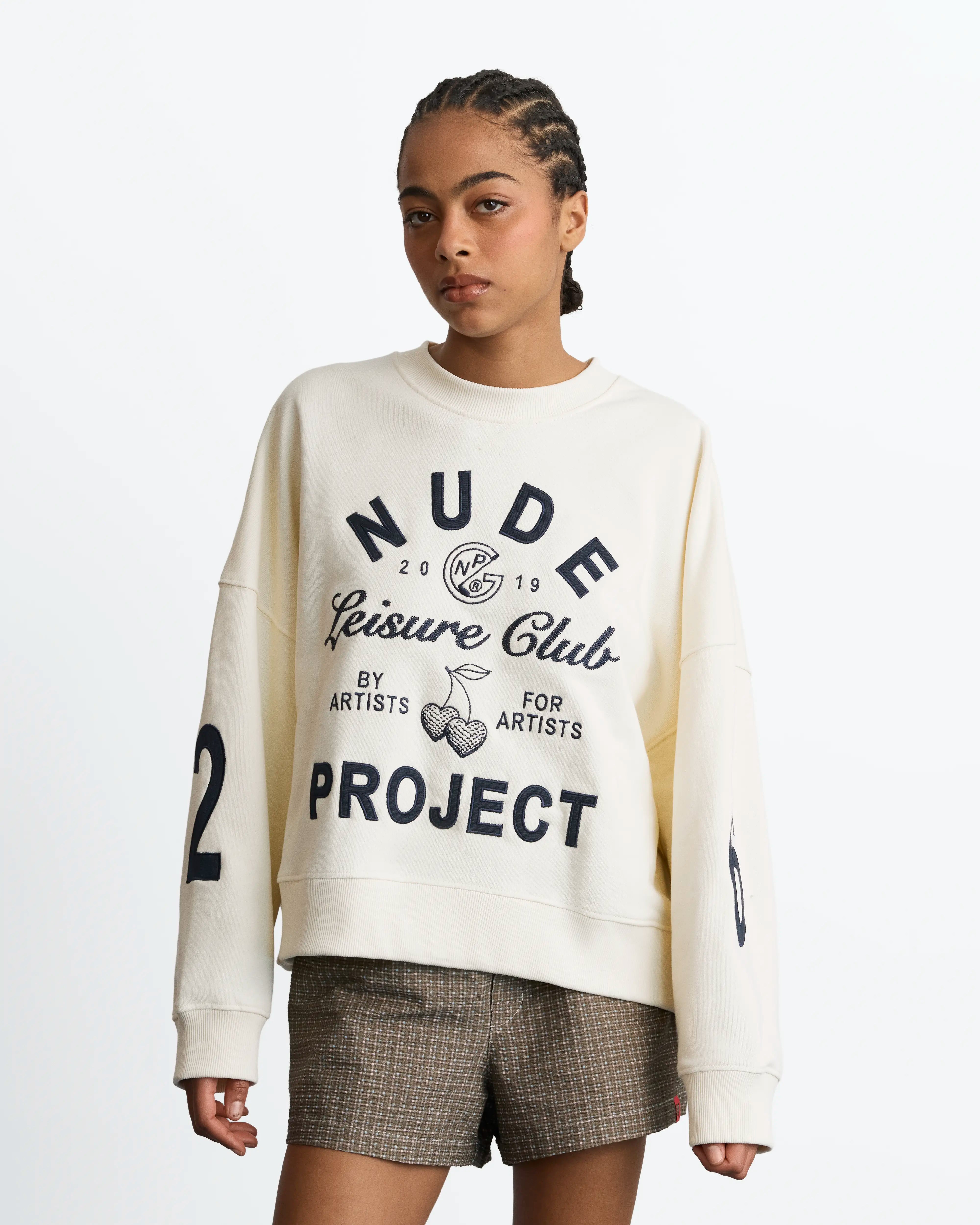 Club Sweatshirt Ivory
